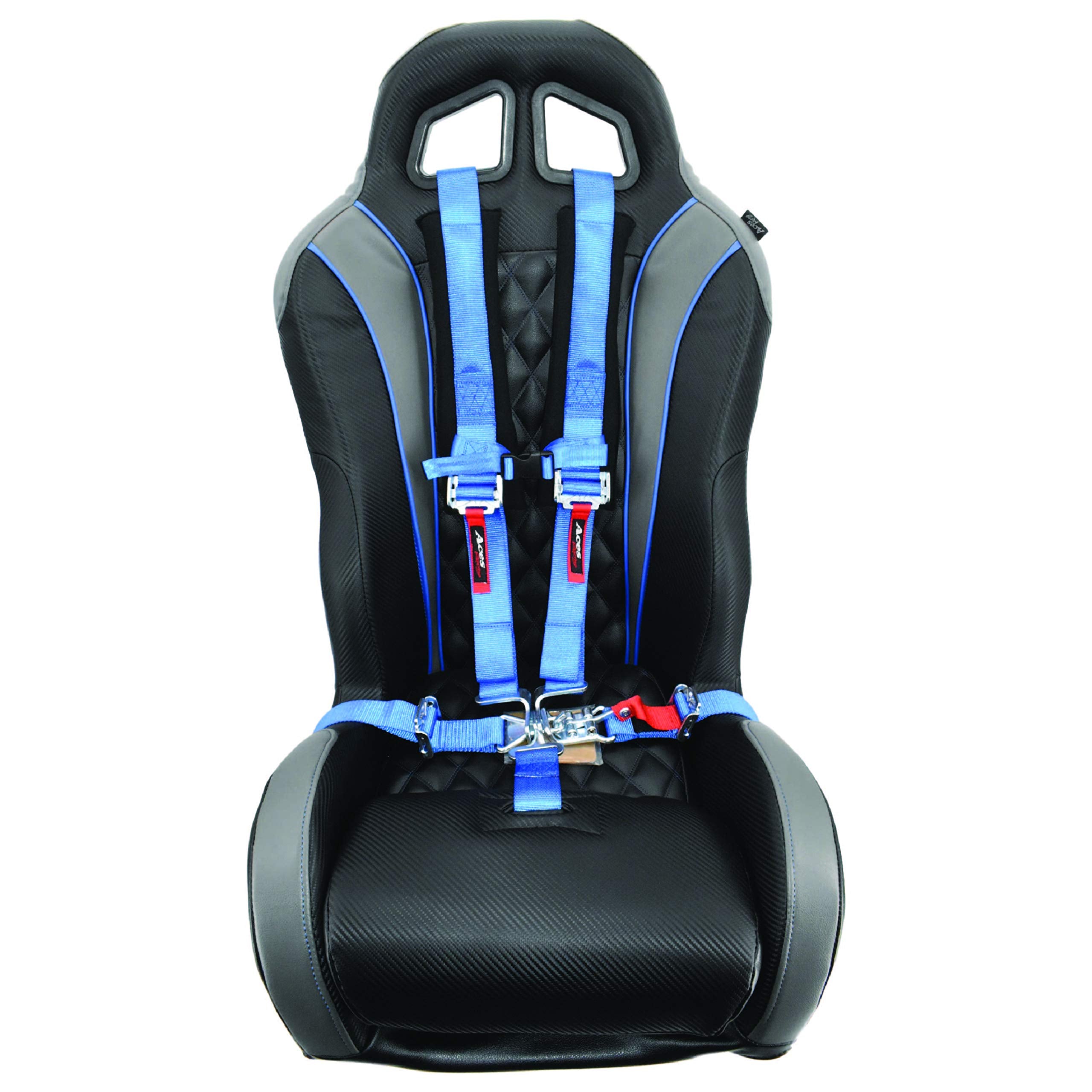 Aces Racing 5 Point Harness E4 Certified with 2 Inch Padding - Blue