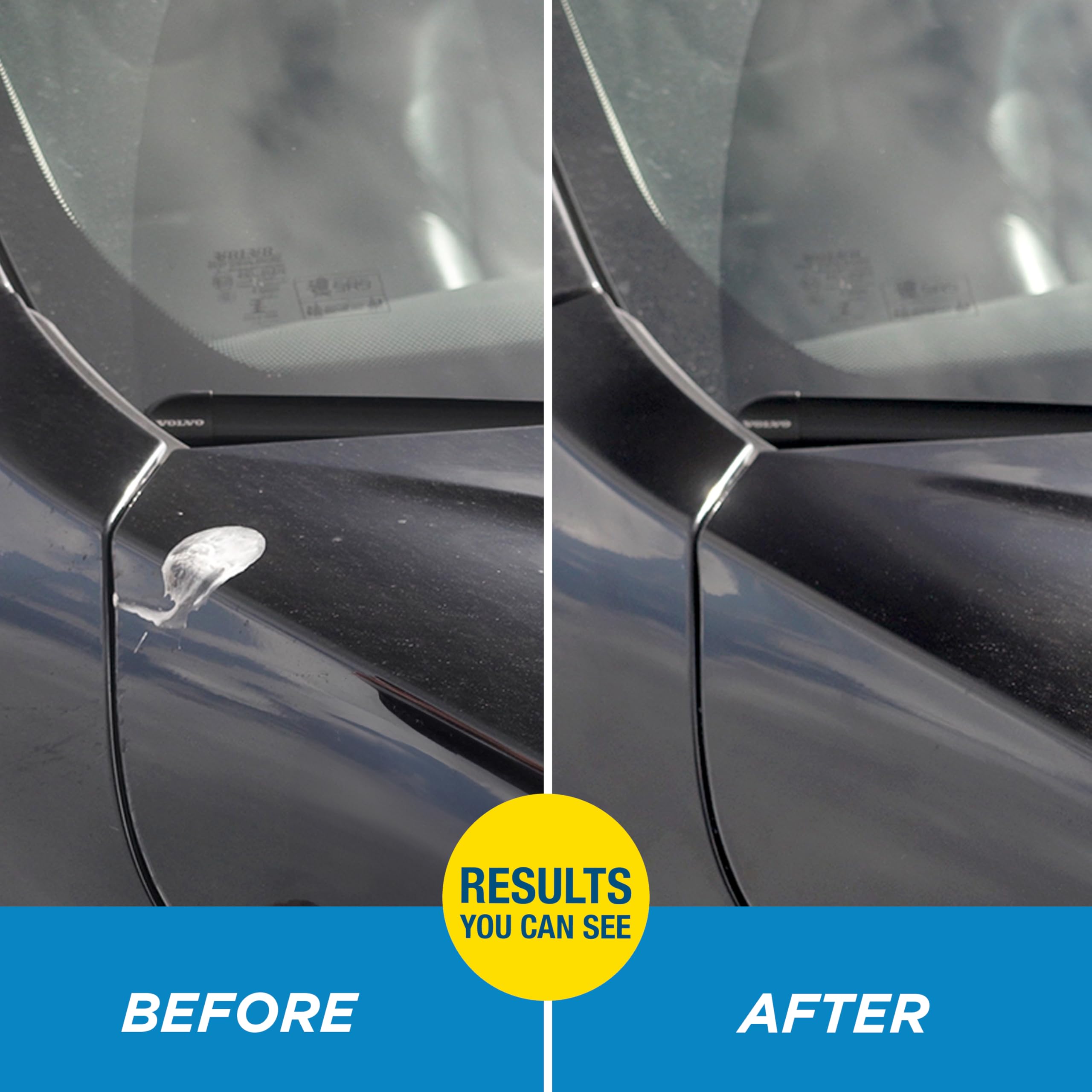 Rain-X Pro 620213 3-In-1 Bug, Tar And Adhesive Remover, 16Oz - Premium Bug, Tar And Adhesive Remover To Help Clean And Remove St