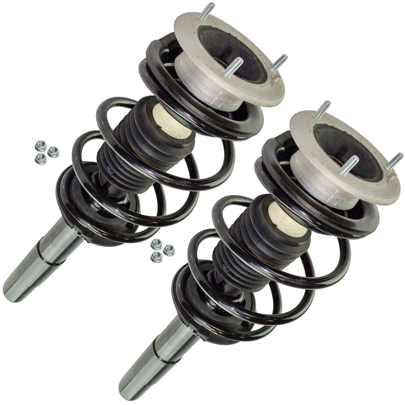 Trq Front And Rear Complete Strut Assembly & Shock Absorber Kit Complete Strut & Coil Spring Assembly Compatible With 2001-2003