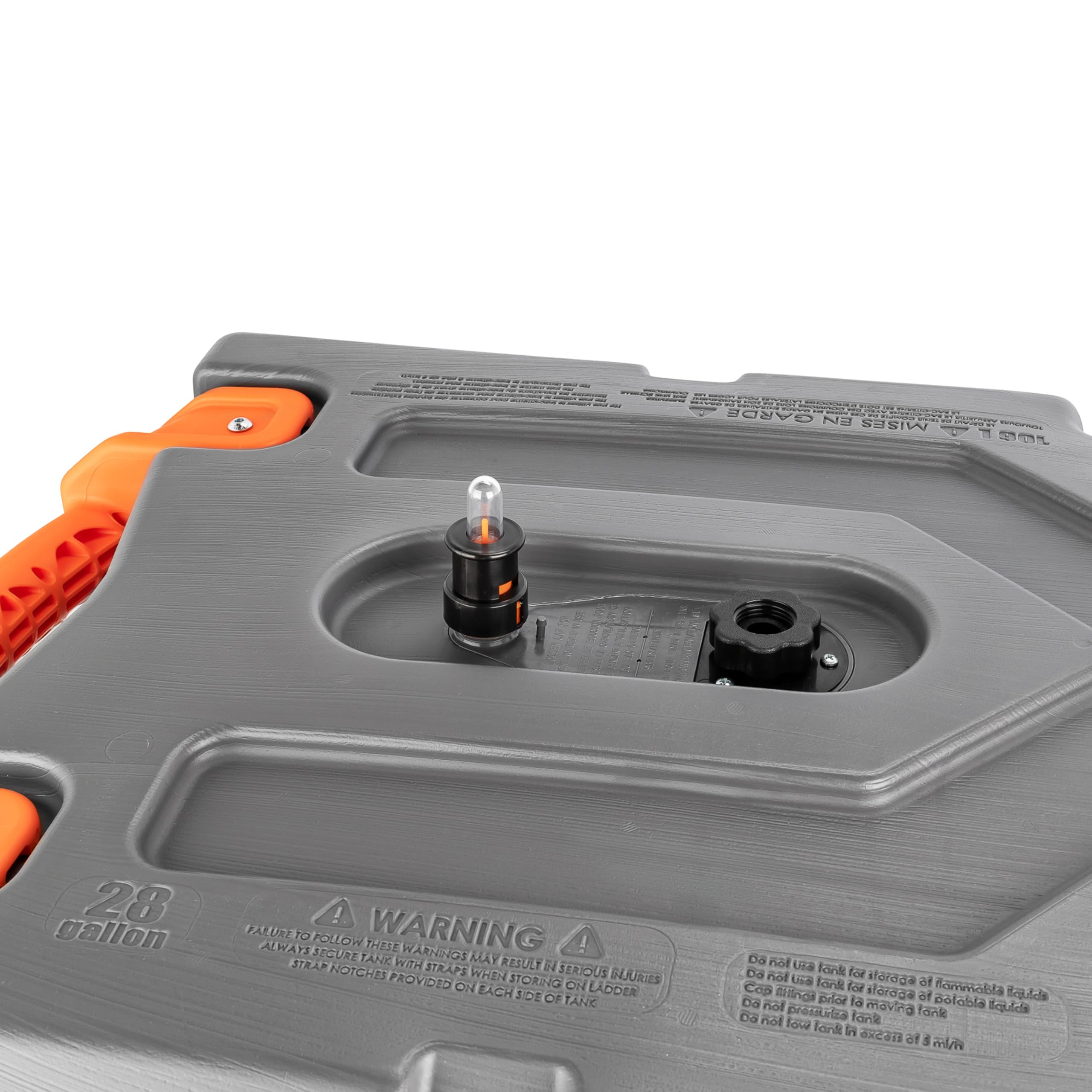 Camco Rhino Rv Tote Tank Gauge | Features An Easy Installation, Attaches To A Standard Garden Hose, And Allows The Tote Tank To