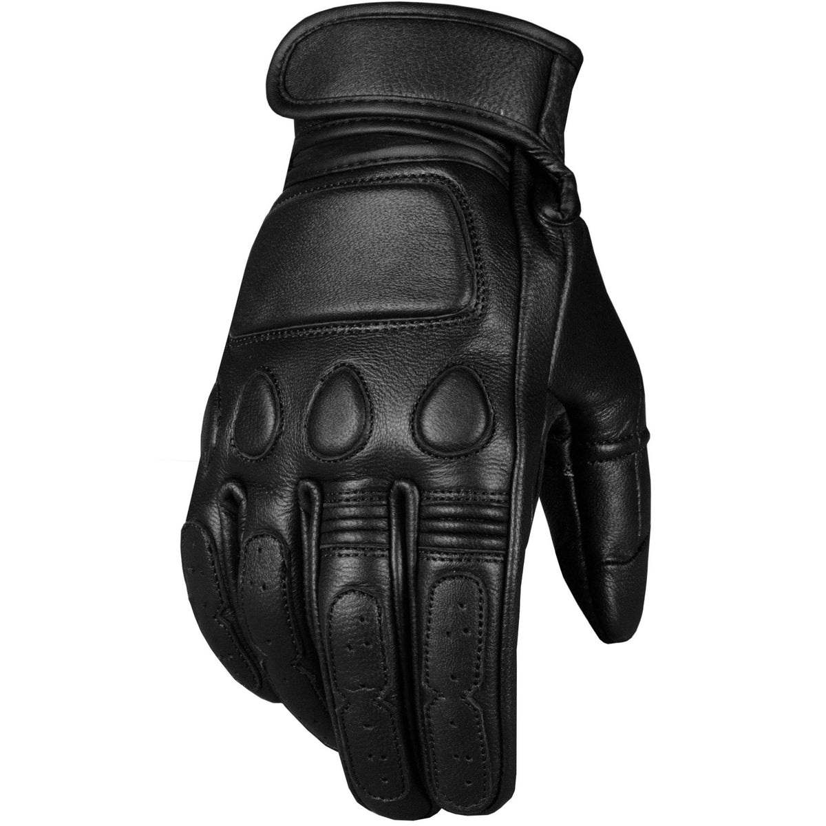 Jackets 4 Bikes Men'S Vintage Goatskin Leather Motorcycle Gloves Gel Padded Crui WBCARB01N2AWYTE
