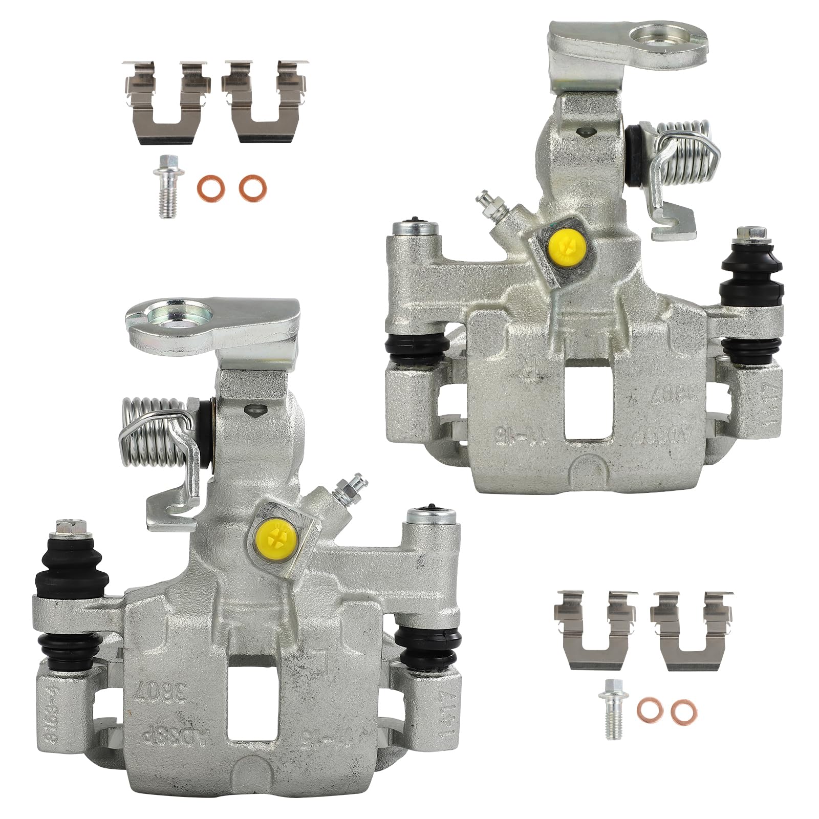 CCIYU 18B4718B 18B4719B Rear Brake Calipers With Bracket Fit For Buick For LeSabre 2000-2005,For Buick For Park Avenue 2000-2005