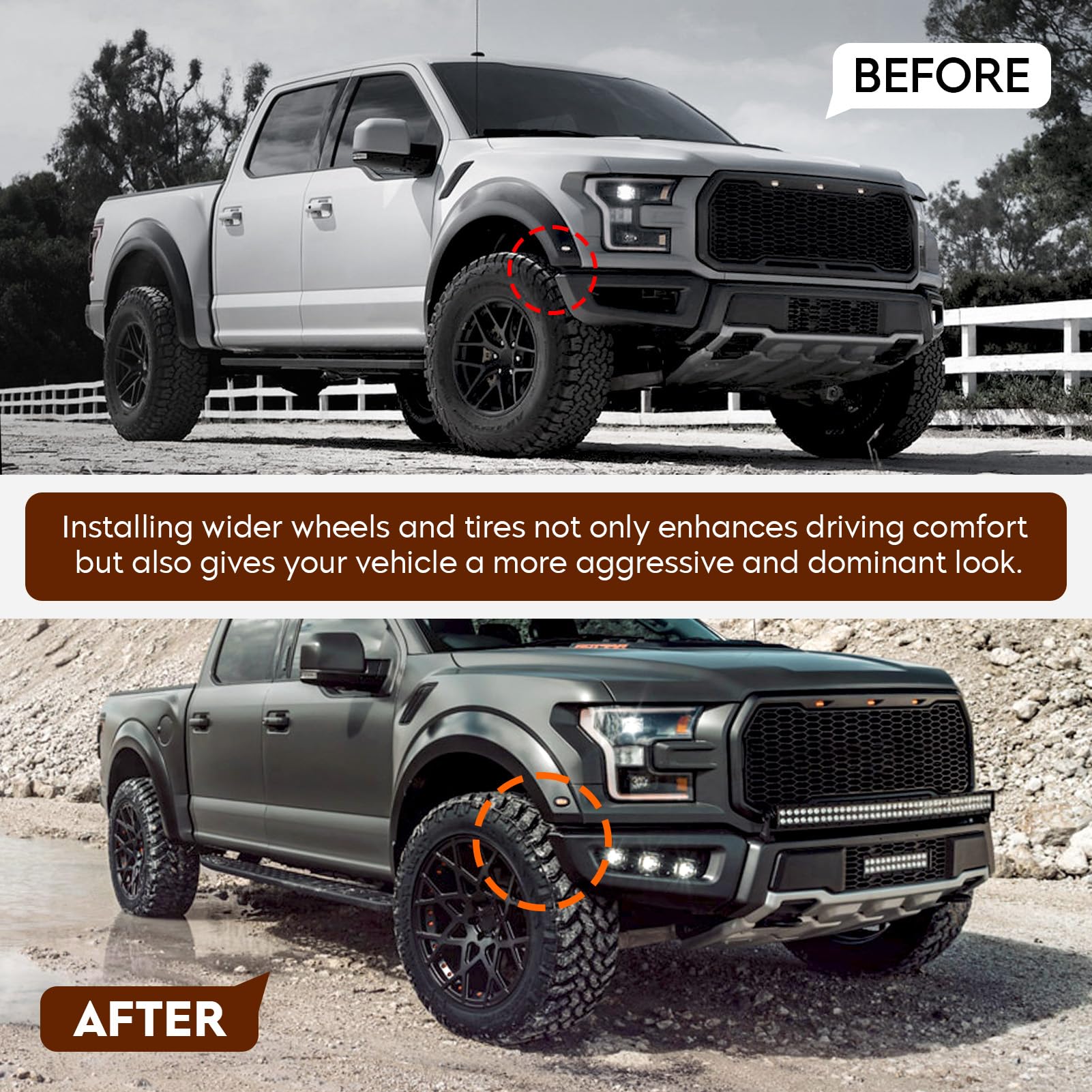 Aeagle 4X156 Wheel Adapters 1' For 2013+ Polaris Ranger Rzr, Forged 4 Lug Wheel Spacers With 12X1.5 Studs 131Mm Bore 4Pcs