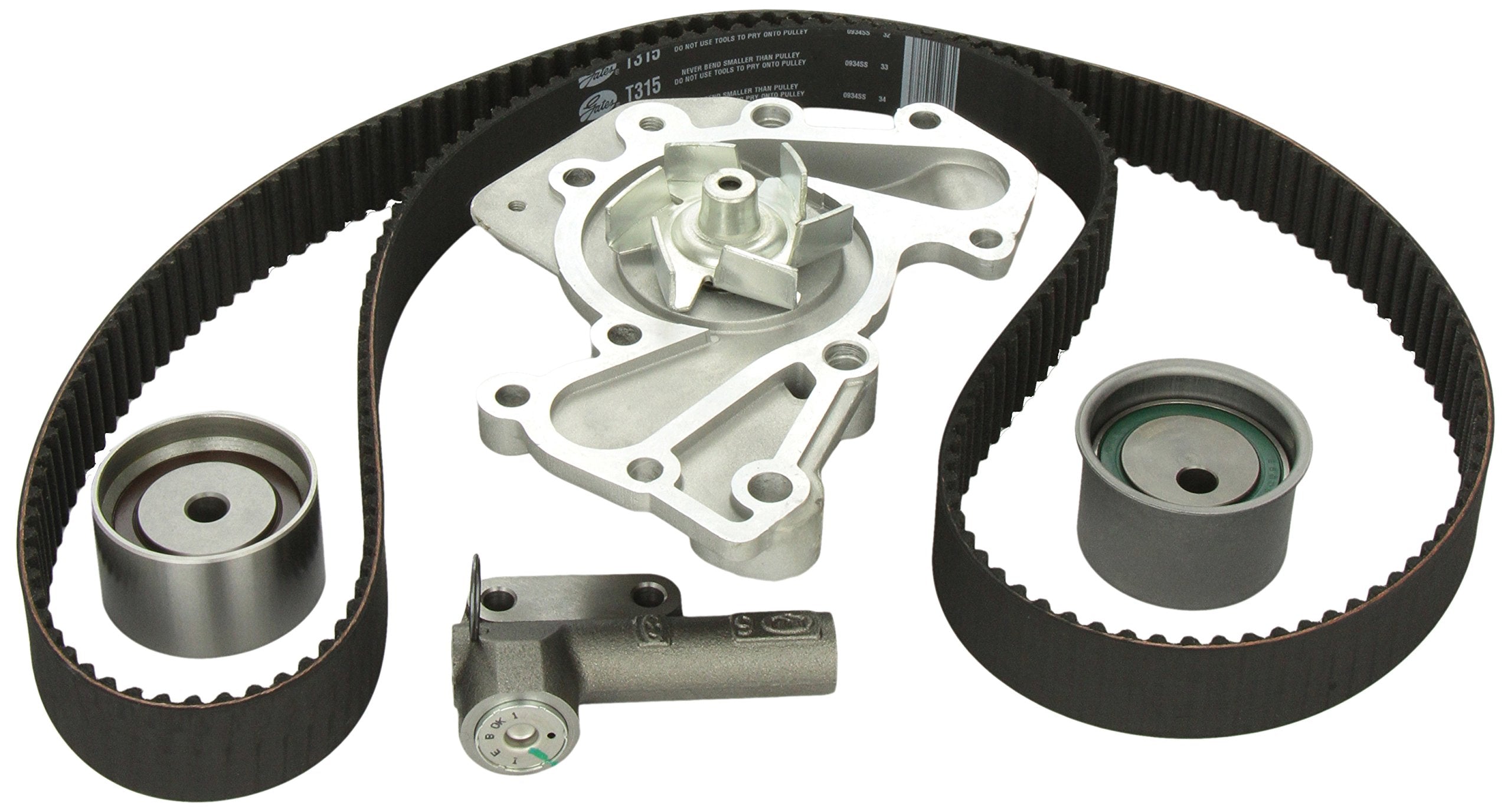 Gates Tckwp315 Engine Timing Belt Kit With Water Pump