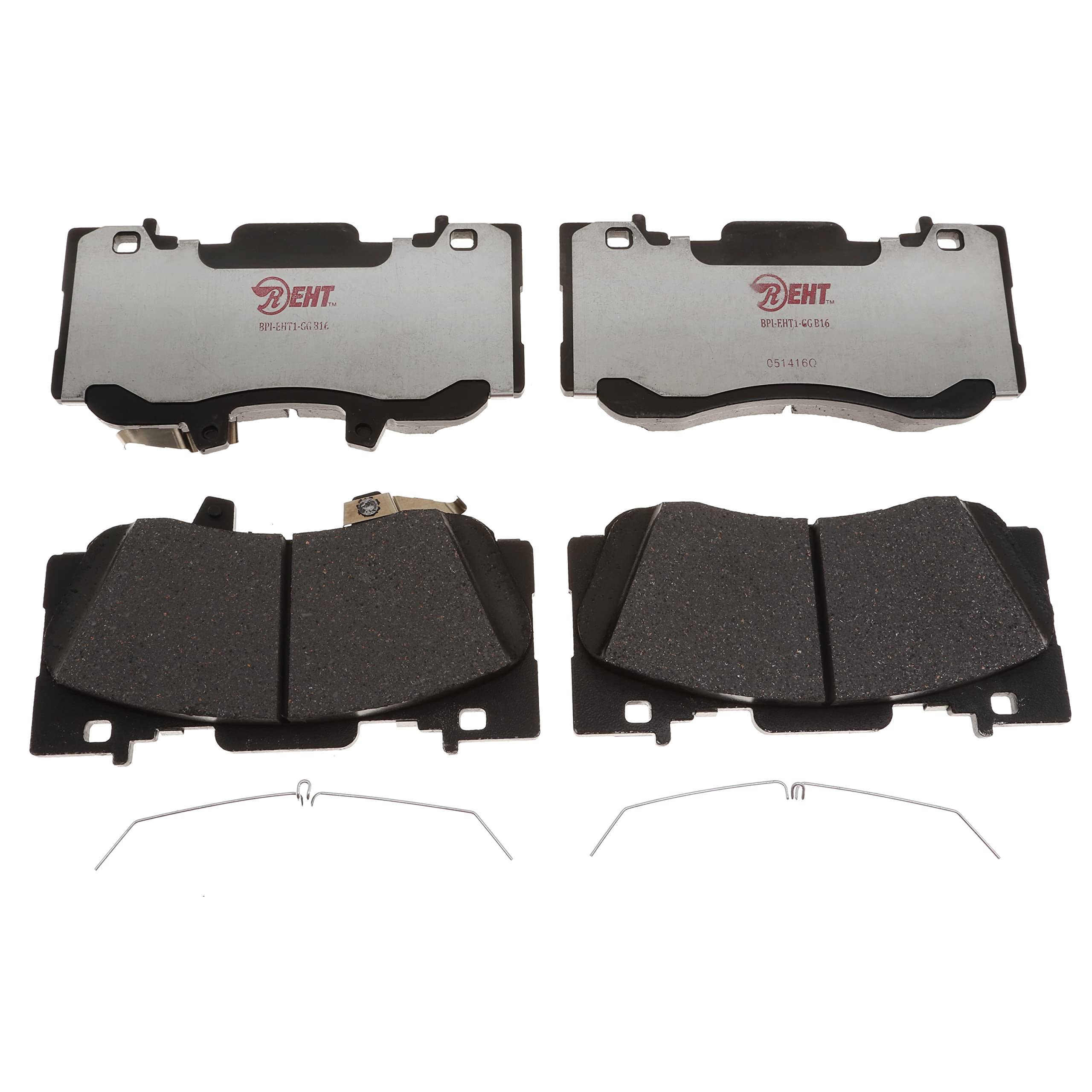 Raybestos Premium Raybestos Element3 Eht Replacement Front Brake Pad Set For Select 2015-2020 Ford Mustang Model Years (Eht1784H