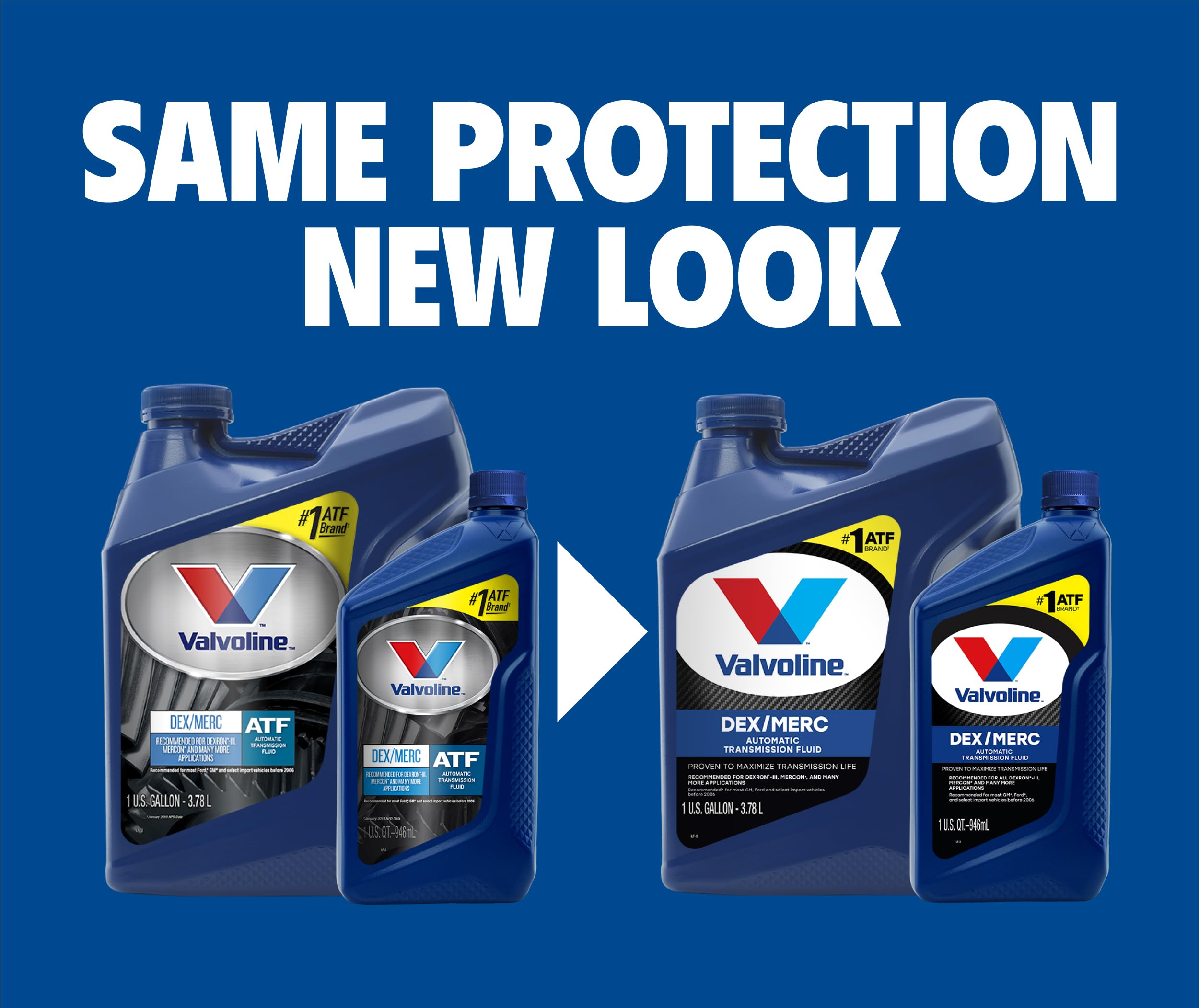 Valvoline Dex/Merc (Atf) Automatic Transmission Fluid 1 Ga, Case Of 3