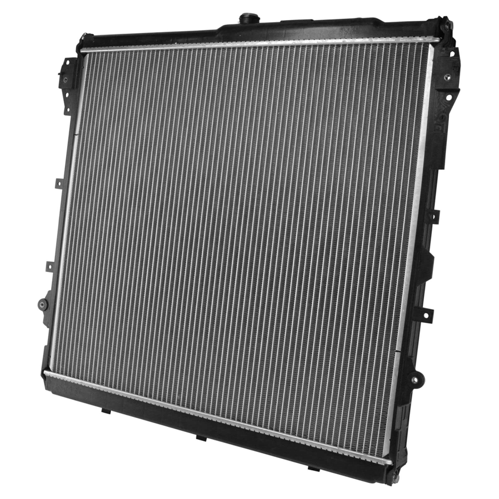 Trq Radiator Assembly Aluminum Core Compatible With 08-20 Toyota Sequoia 07-19 Tundra Cu2994 To3010316