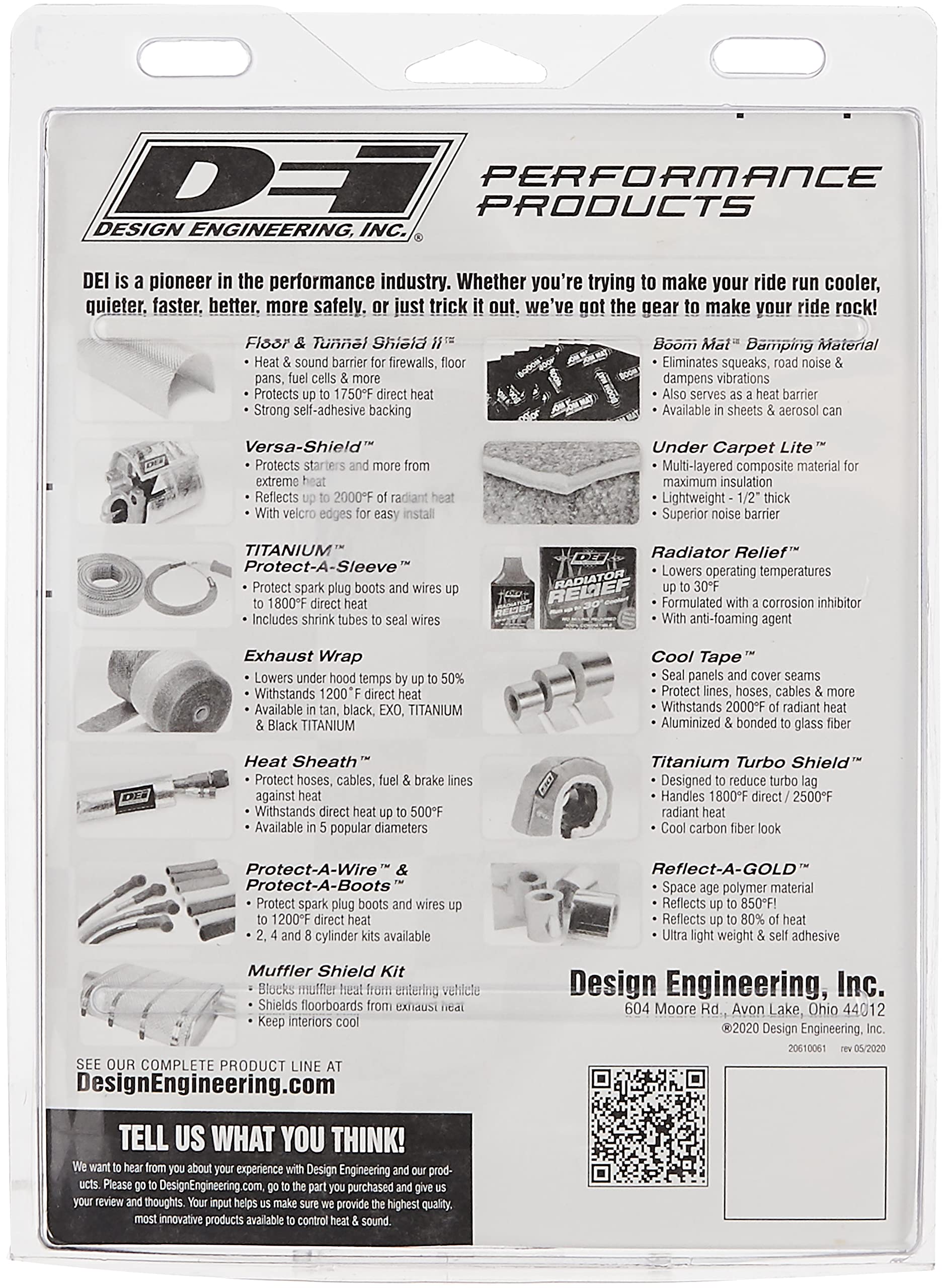 Design Engineering 010402 Versa-Shield 7' X 24' Starter Heat Shield Wrap