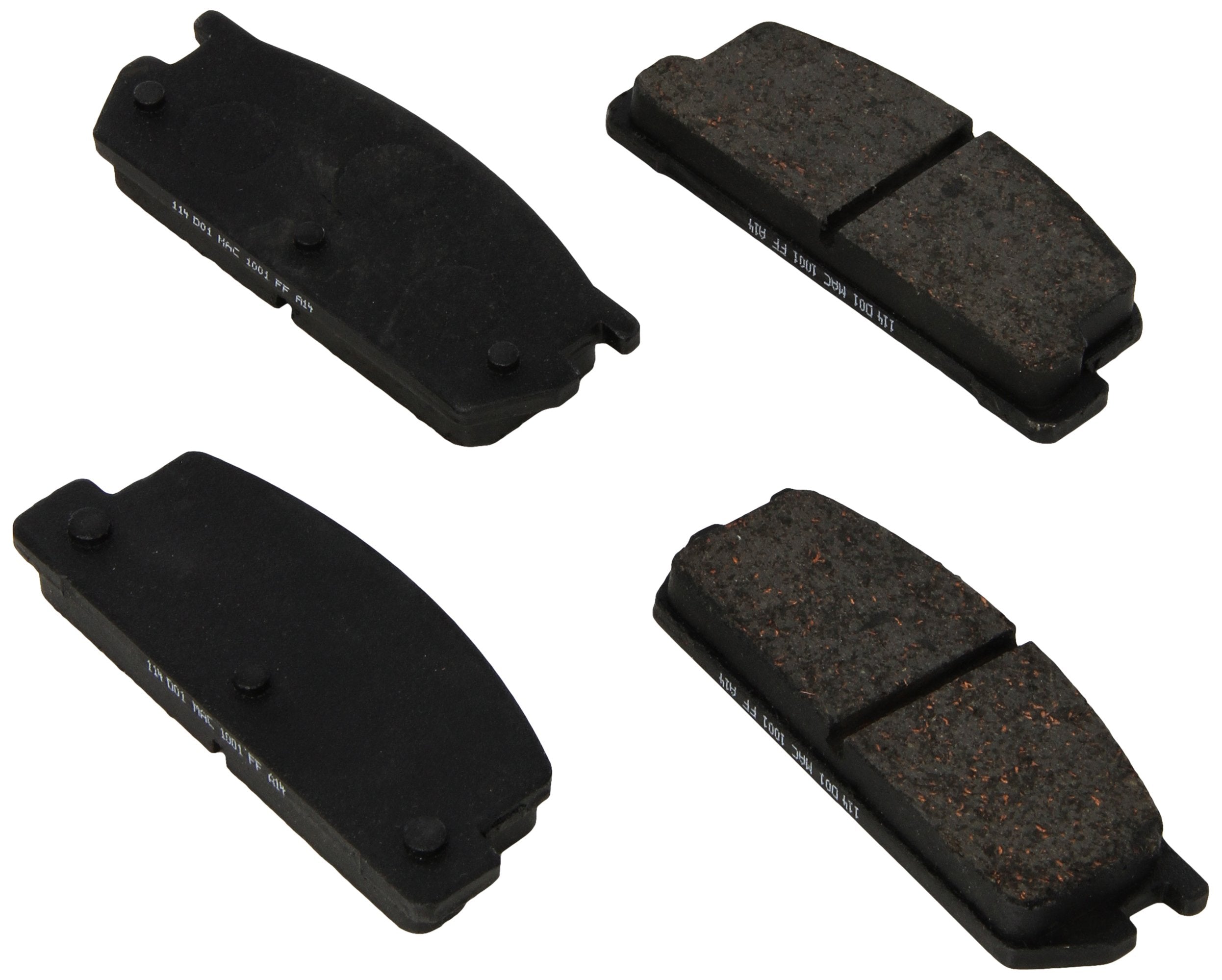 BOSCH BE235 Blue Ceramic Disc Brake Pad Set - Compatible With Select Mazda RX-7; REAR
