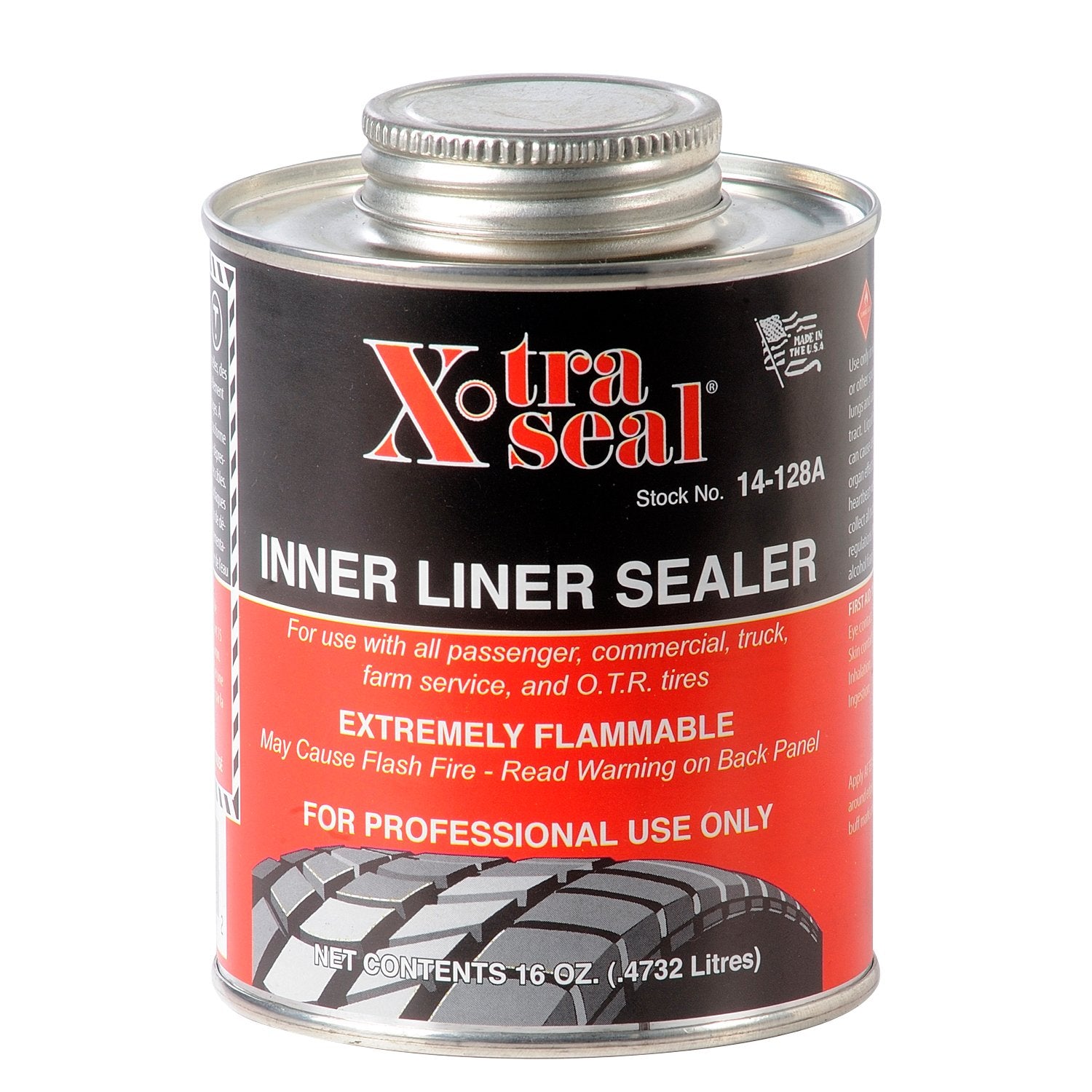 Xtra Seal 14-128A Inner Liner Tire Repair Sealer 16 oz.