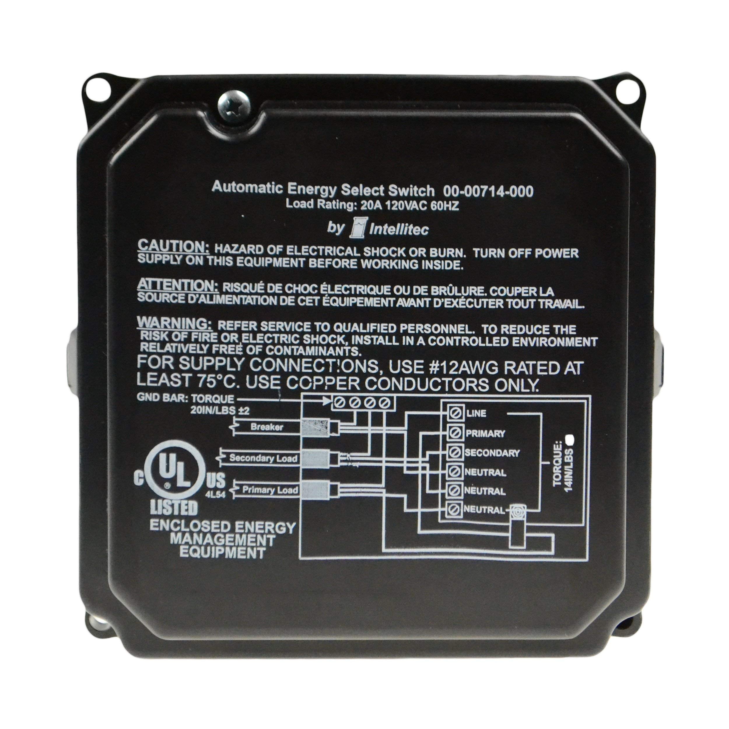 Intellitec Module INTELLITEC Auto Energy Selector Module 00-00714-000 - Efficient Power ...