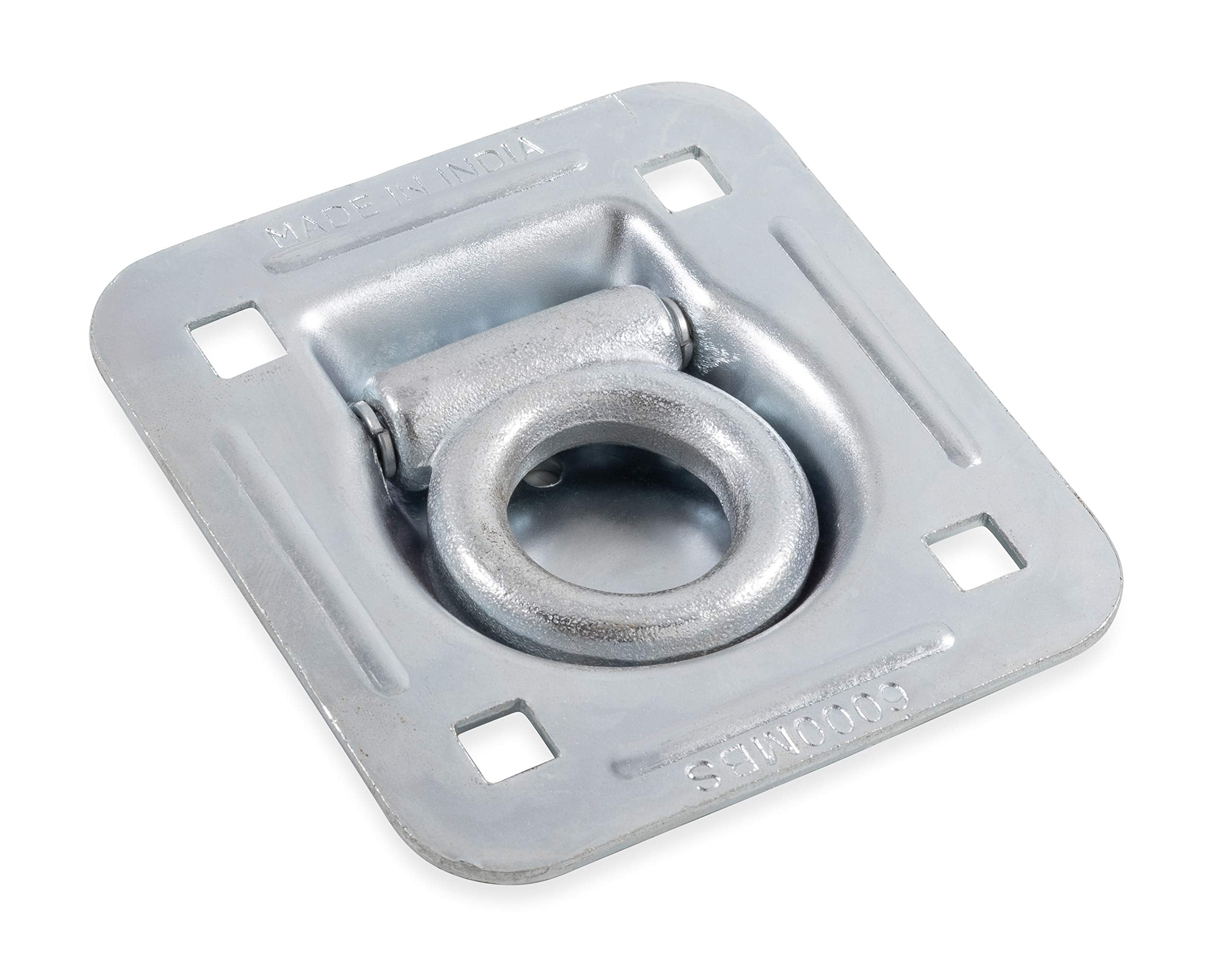 Camco Black Boar Recessed Trailer Floor Anchor  A Convenient Anchor Point For Securing Ropes, Bungee Cords & Straps On Trailers 