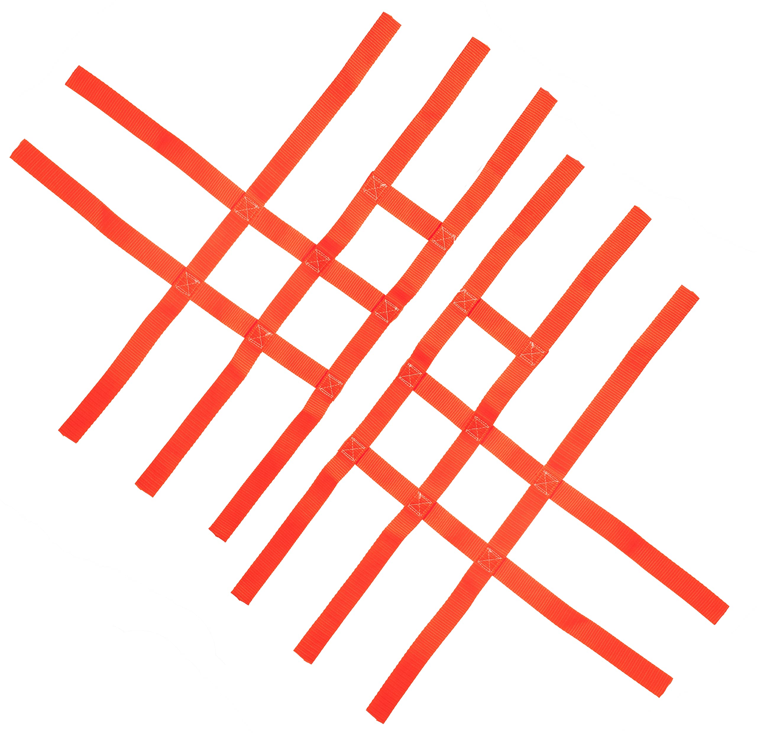 Nerf Bar Nets for Tusk Alba 757 Titan Replacement for Yamaha Honda Suzuki Orange