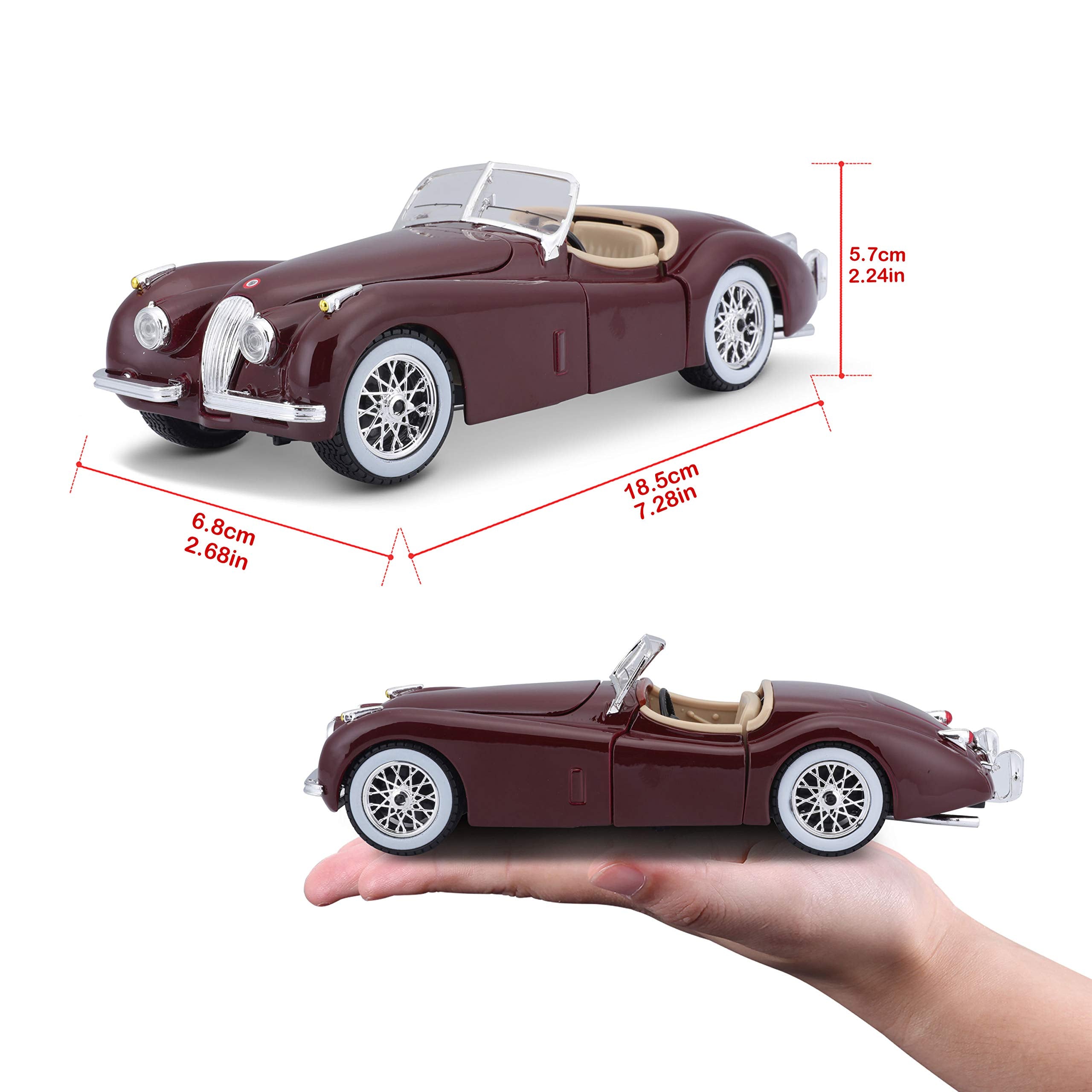 Bijoux 120 Roadster Xk Jaguar (1/24 Scale), Random Color