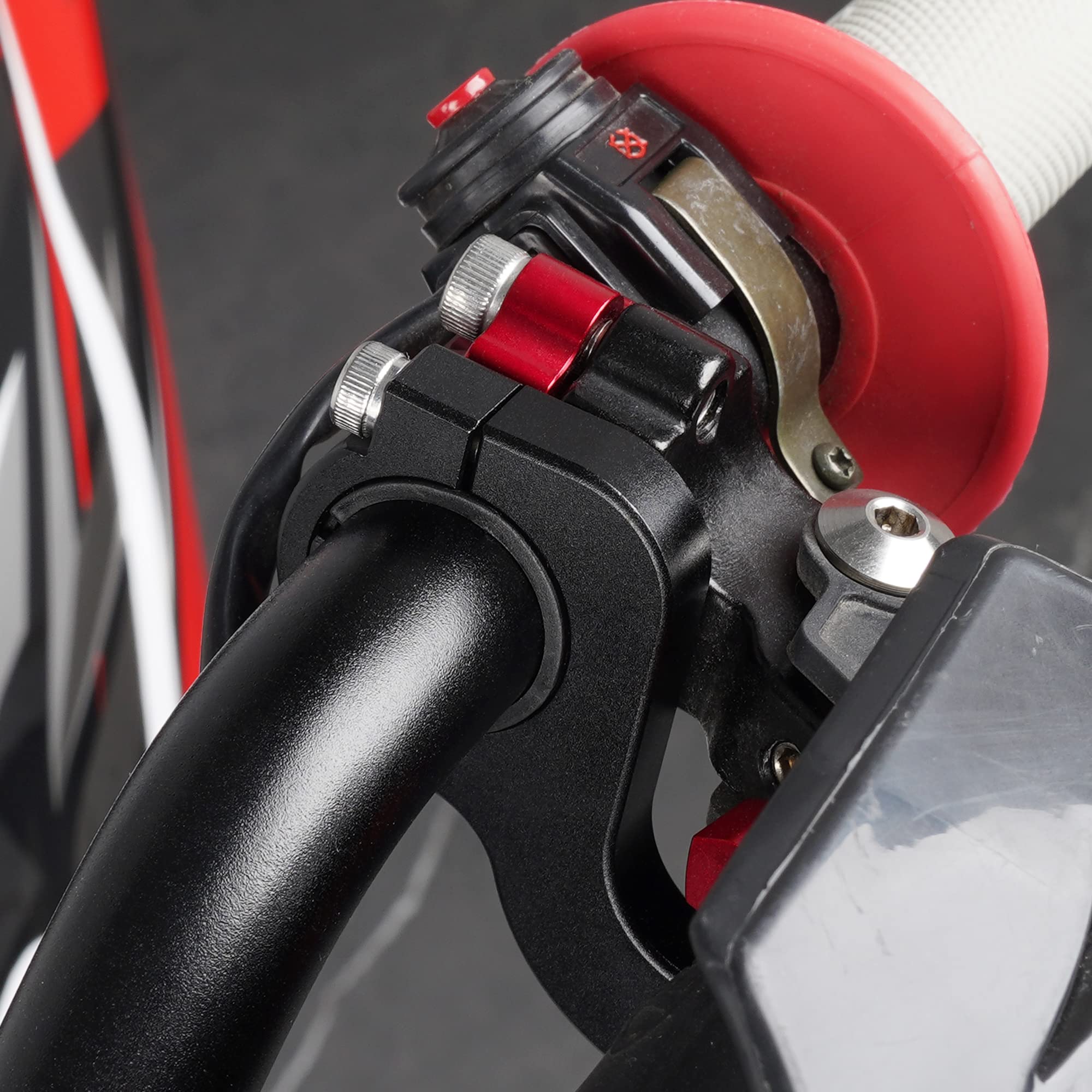 Watoday Atv Handguards, 7/8' 22Mm Dirt Bike Handguards For Sur Ron Atv Pit Bike Off Road Motocross Enduro Mx Motocycle Electric Bike Quad Cr Crf Klx Kx Ltr Trx Sx Sxf Exc Xcw Cooter,Hawk 250 - Black