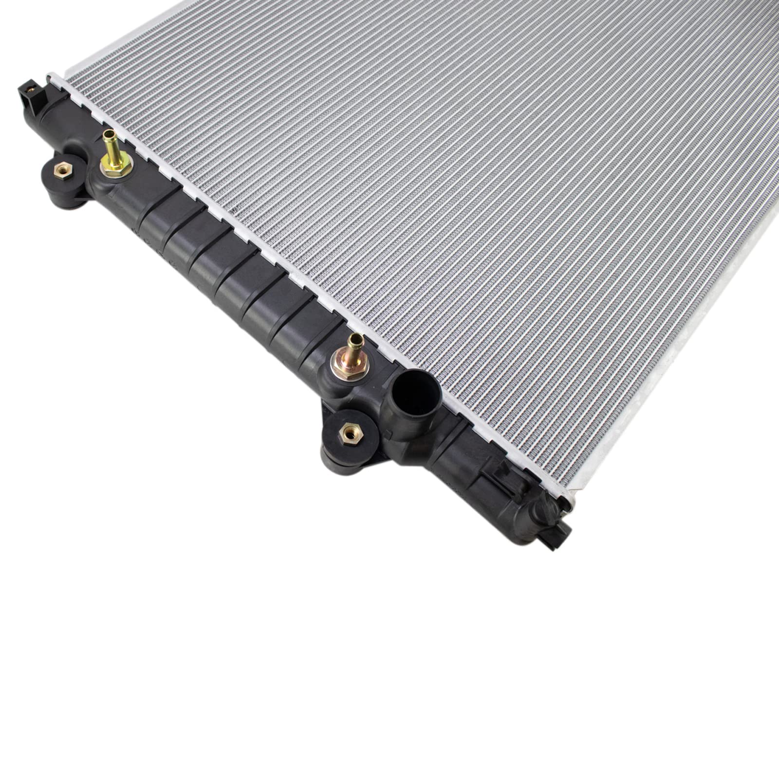 Trq Radiator Assembly Aluminum Core Compatible With 16-23 Toyota Tacoma Cu13565