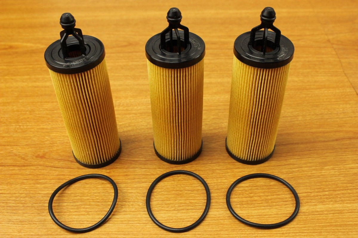 Chrysler Jeep Dodge Ram 3.2L 3.6L V6 Pentastar Oil Filter Set Of 3 Mopar WBCARB01FUKOWXU