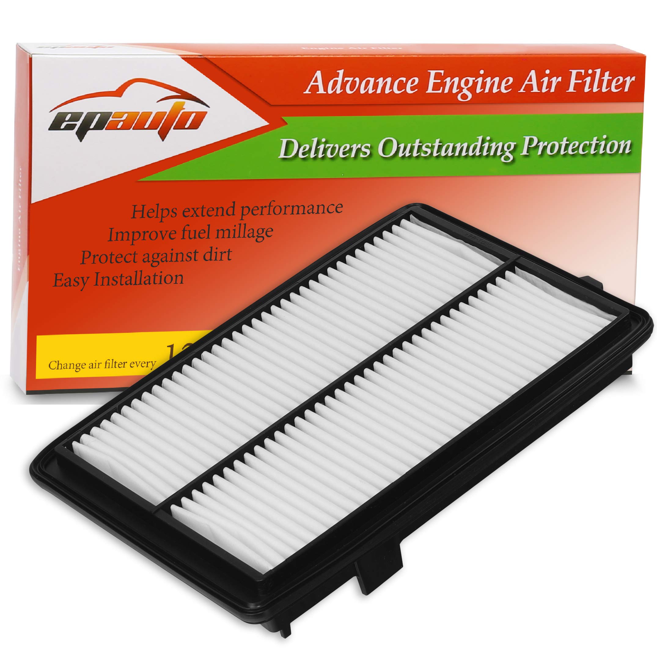 Epauto Gp413 (Ca11413) Replacement For Acura Rigid Panel Air Filter For Rdx (2013-2018)