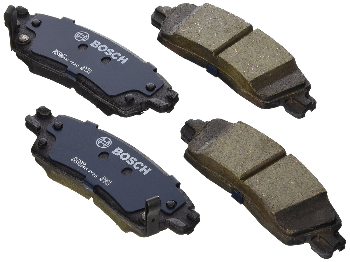 BOSCH BC1507 QuietCast Premium Ceramic Disc Brake Pad Set - Compatible with Select Buick Enclave; GMC Acadia; REAR