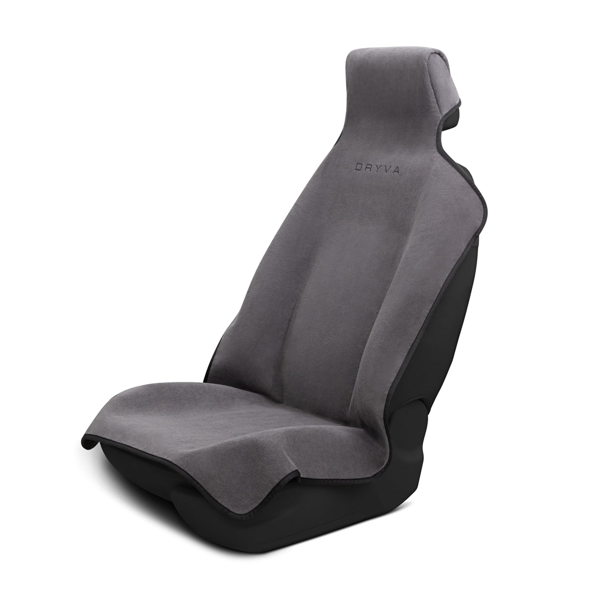 Dryvaseat - Premium Microfiber Towel Car Seat Cover - Waterproof & Sweatproof - Universal Fit, Machine Washable, Non-Slip - Seat