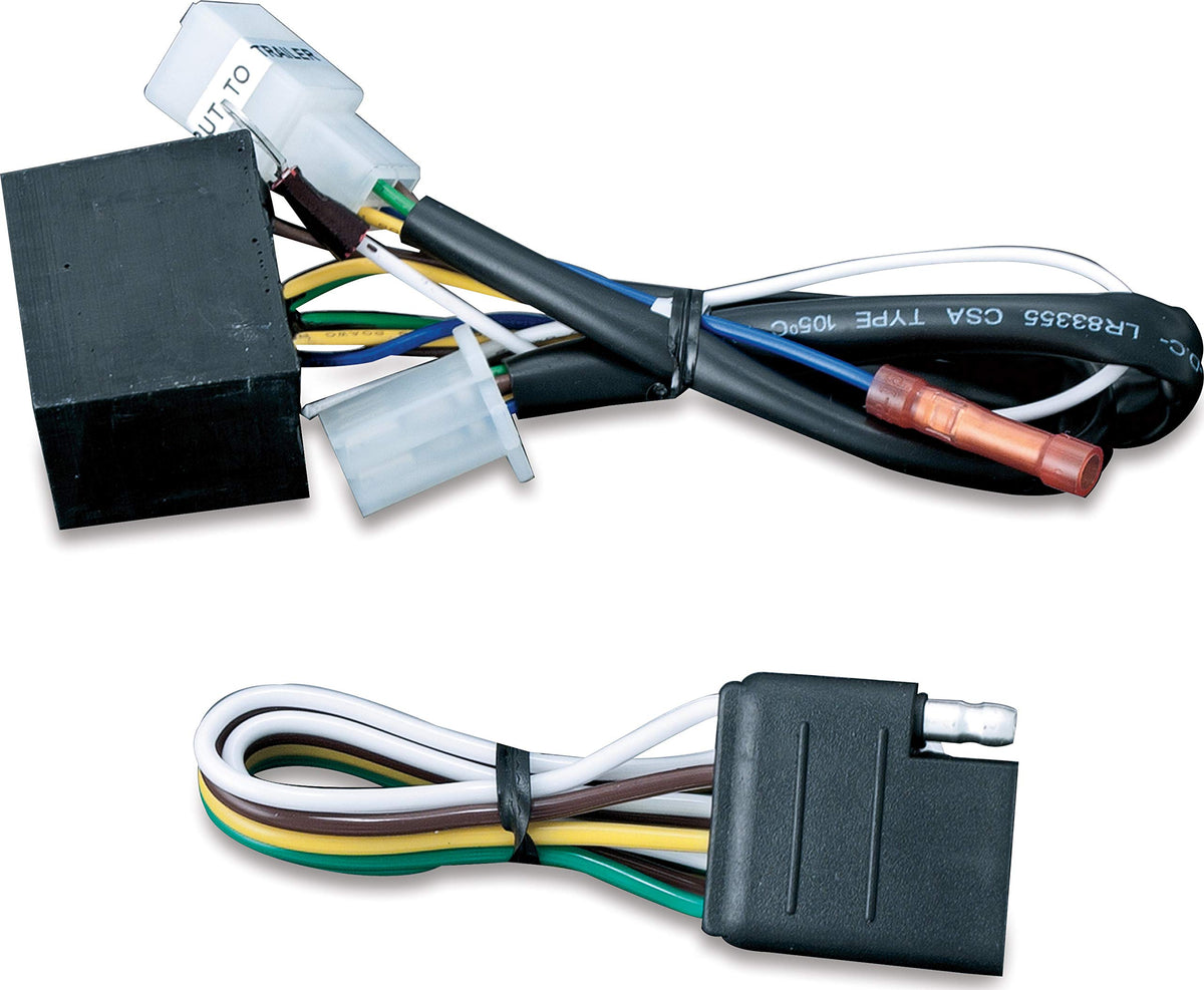 Kuryakyn 7675 Motorcycle Accessory: 5 to 4 Wire Converter with 4-Pin Flat Connector for Plug & Play Trailer Wiring Harness, Univ