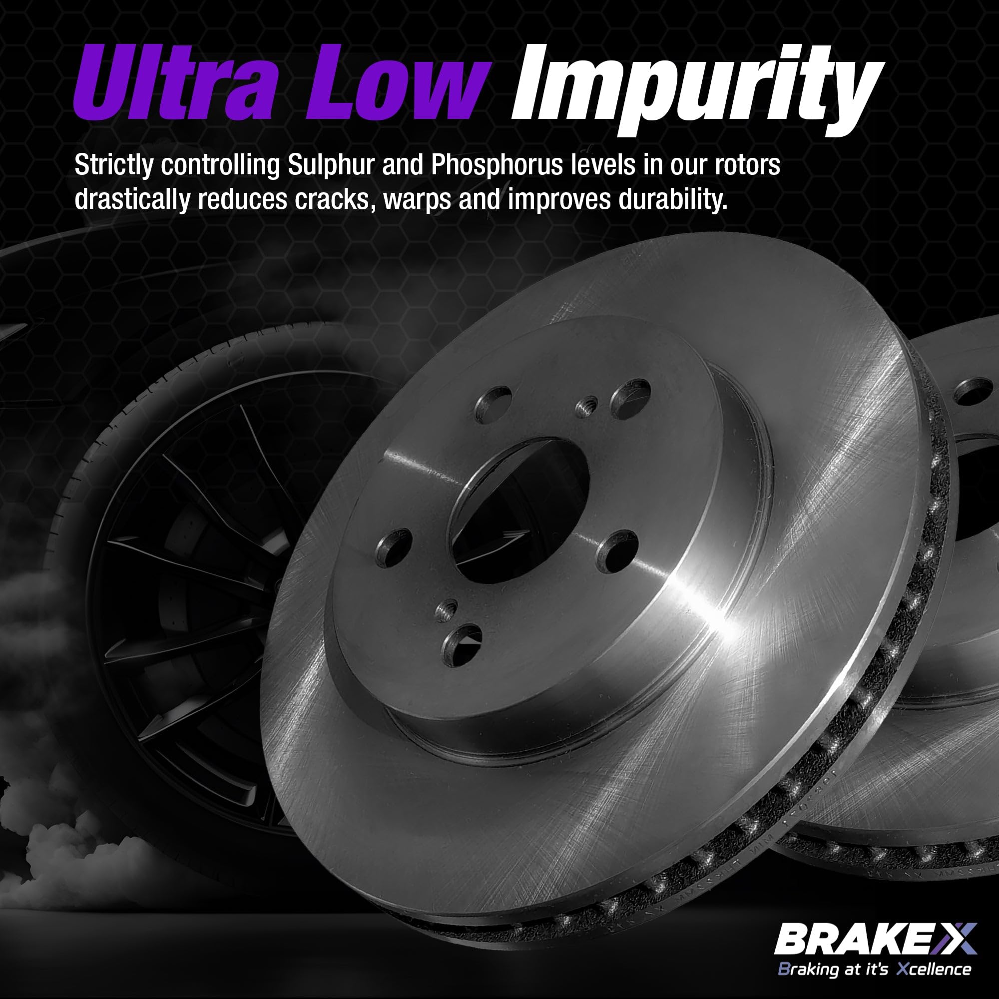 Brake X Front And Rear Brake Pads And Rotors Kit Replacement For 2010 Subaru Outback | Nyx Oe+ Rotors And Alpha Ceramic Brake Pa