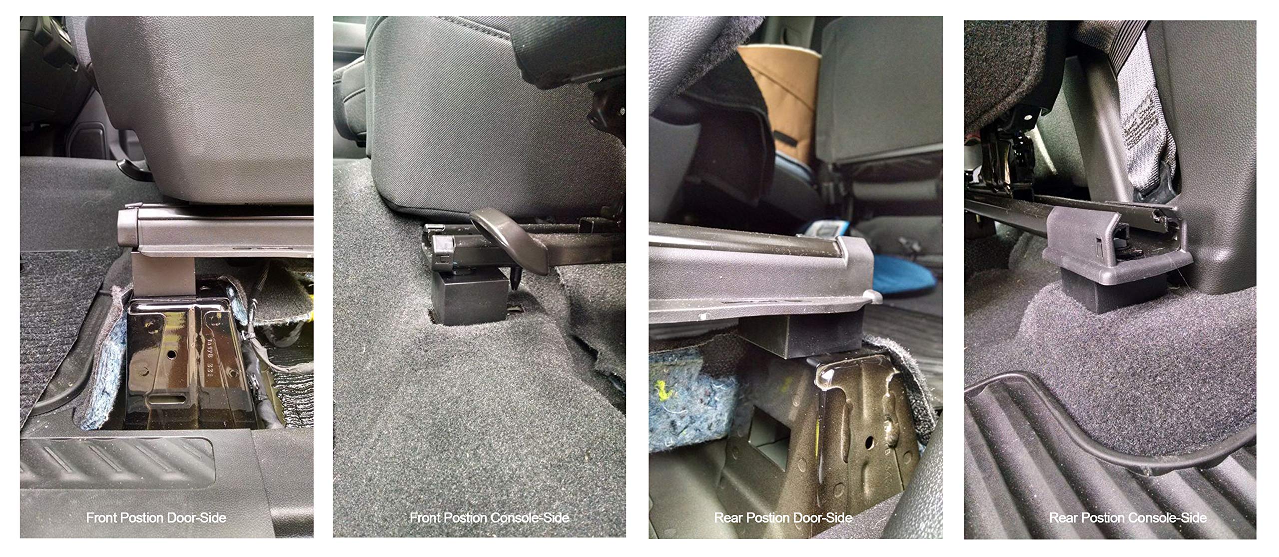 Ohio Diesel Parts Front Driver Seat Spacer Adjustable Lift Kit For Chevy Silverado/Gmc Sierra 1500, 2500, 3500 Trucks 2020+