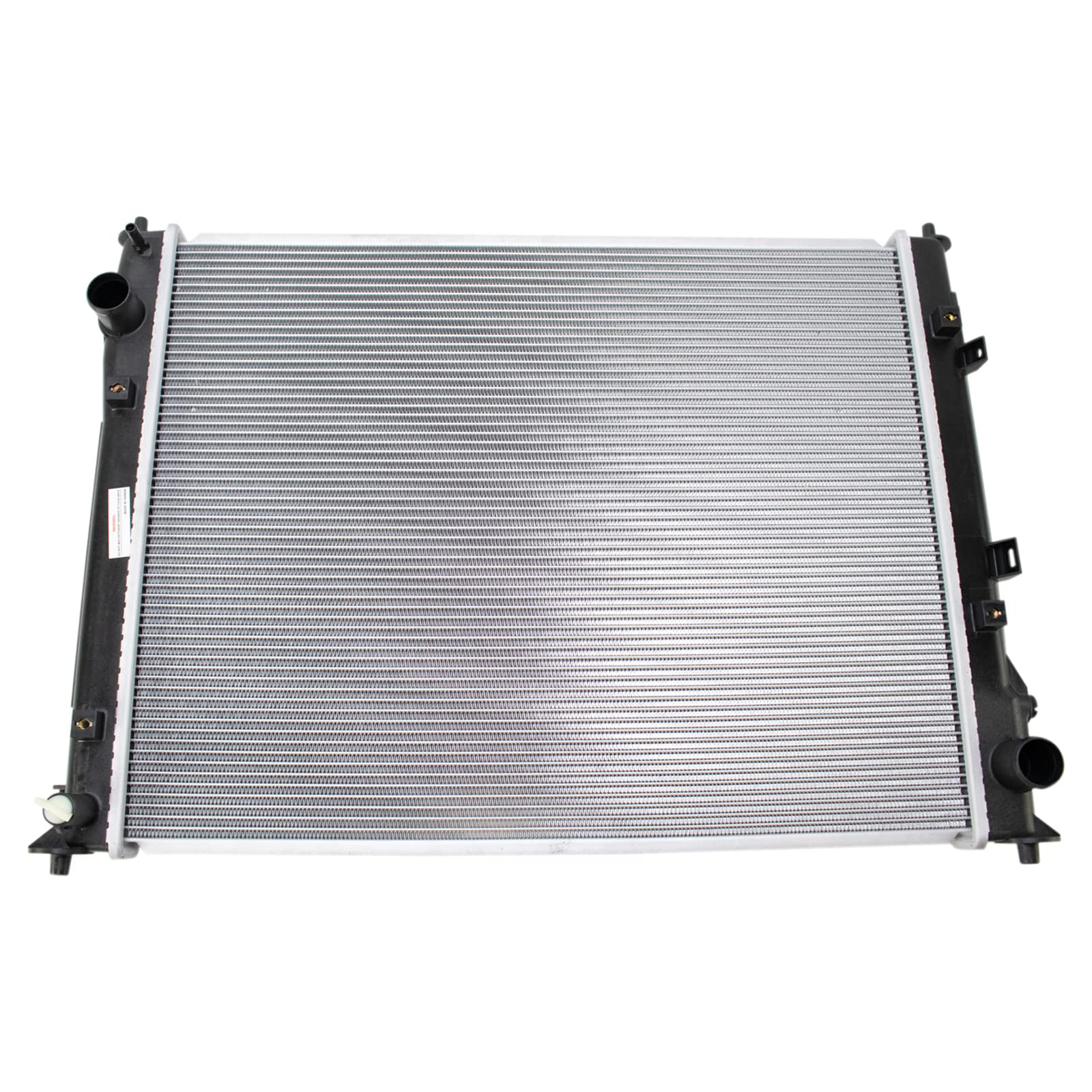 Trq Radiator Assembly Aluminum Core Compatible With 16-21 Honda Civic Cu13583
