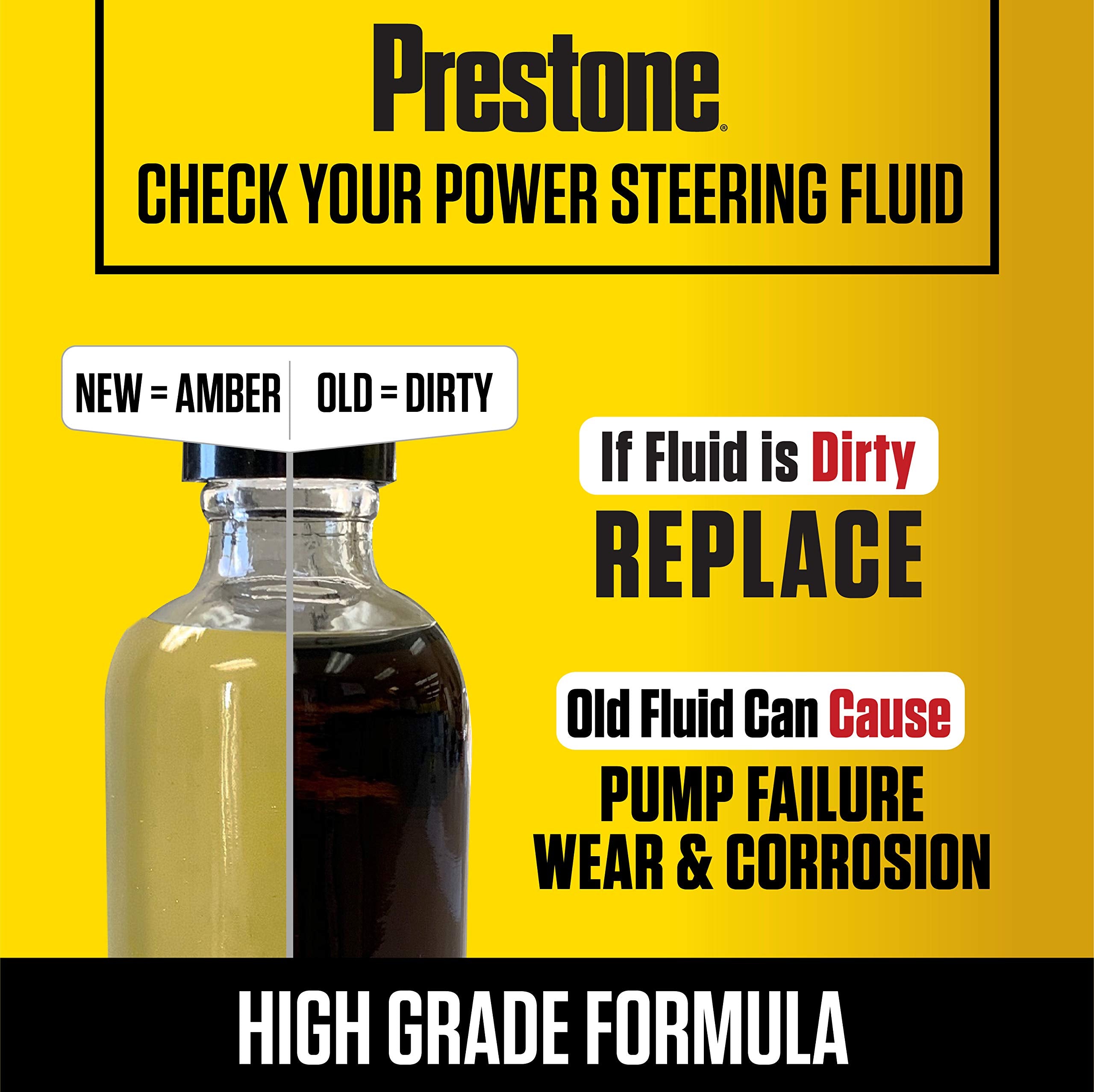 Prestone AS269 Power Steering Fluid for Asian Vehicles - 12 oz.