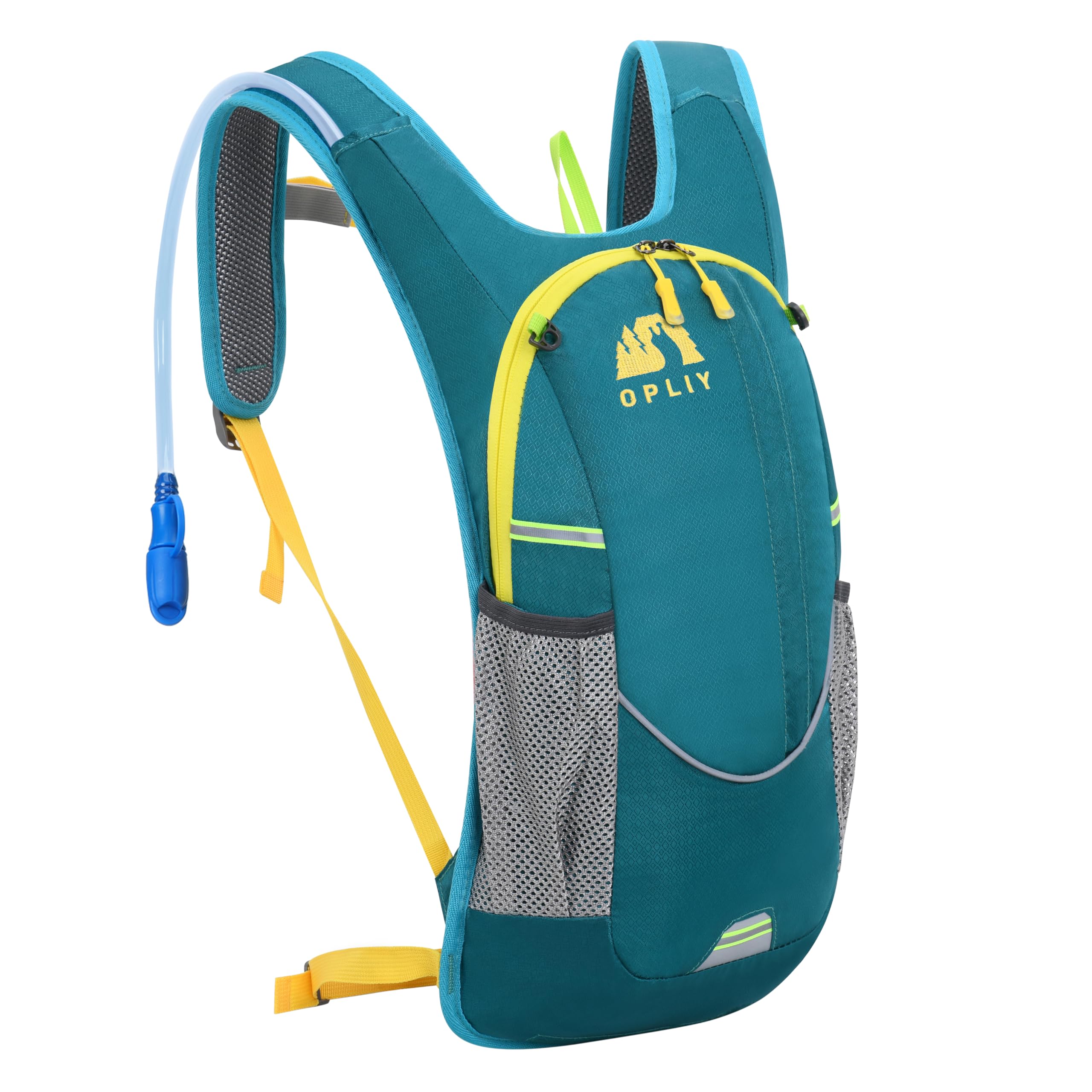 Hydration Pack,Hydration Backpack With 2L Hydration Bladder Lightweight Running Water Backpack For Women Men Kids (Dark Green)