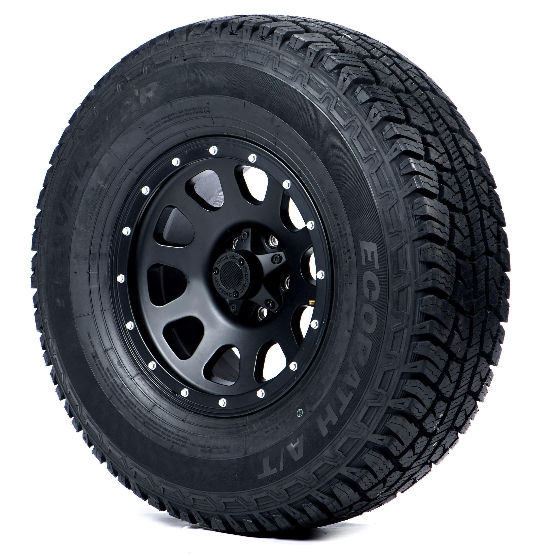 Set Of 4 (Four) Travelstar Ecopath At All Terrain 235/75R15 109S Suv Radial Tire + Road Hazard Warranty Included 235/75/15 (Tire