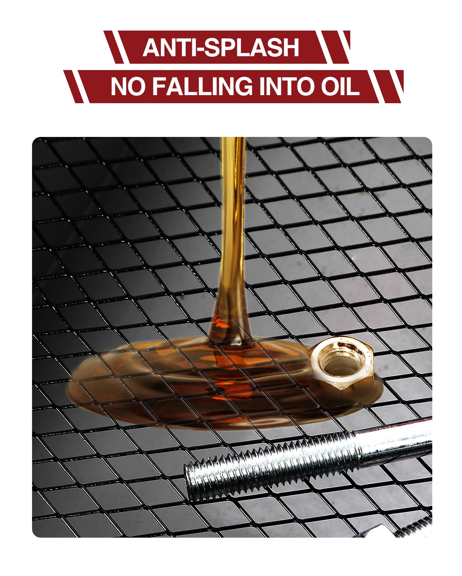 KYBOLT 15 Gallon Oil Drain Pan with Pump & 8 Ft Hose, T Folding Handle & Low Profile Rolling Oil Drain Cart for Truck Cars SUVs,