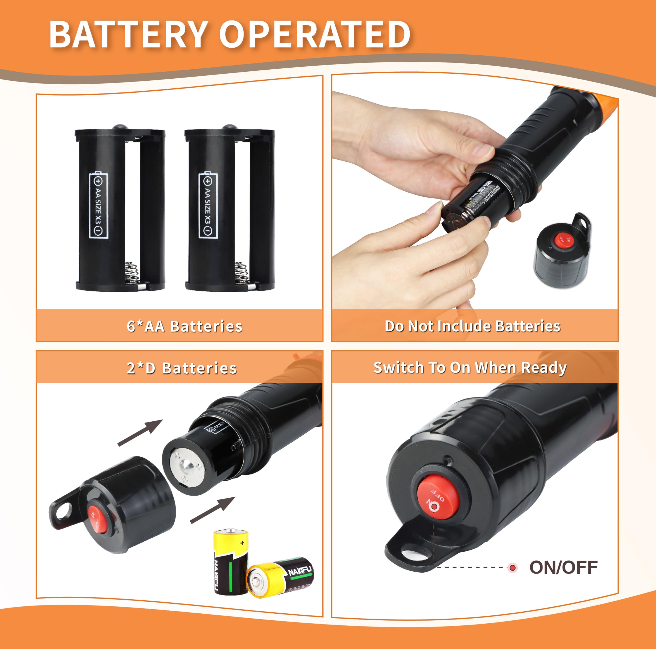 JMCUHYD Portable Transfer Pump Battery Operated Electric Siphon Pump for Gas Fuel Diesel Transfer 3.5GPM Flow Oil Extractor - Id