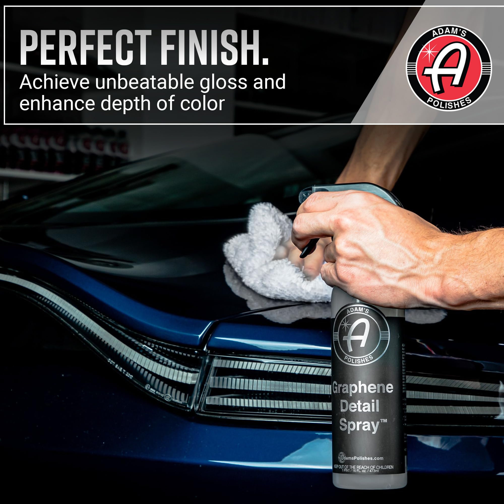 Adam'S Polishes Graphene Detail Spray (5 Gallon) - Extend Protection Of Waxes, Sealants, & Coatings | Waterless Detailer Spray F