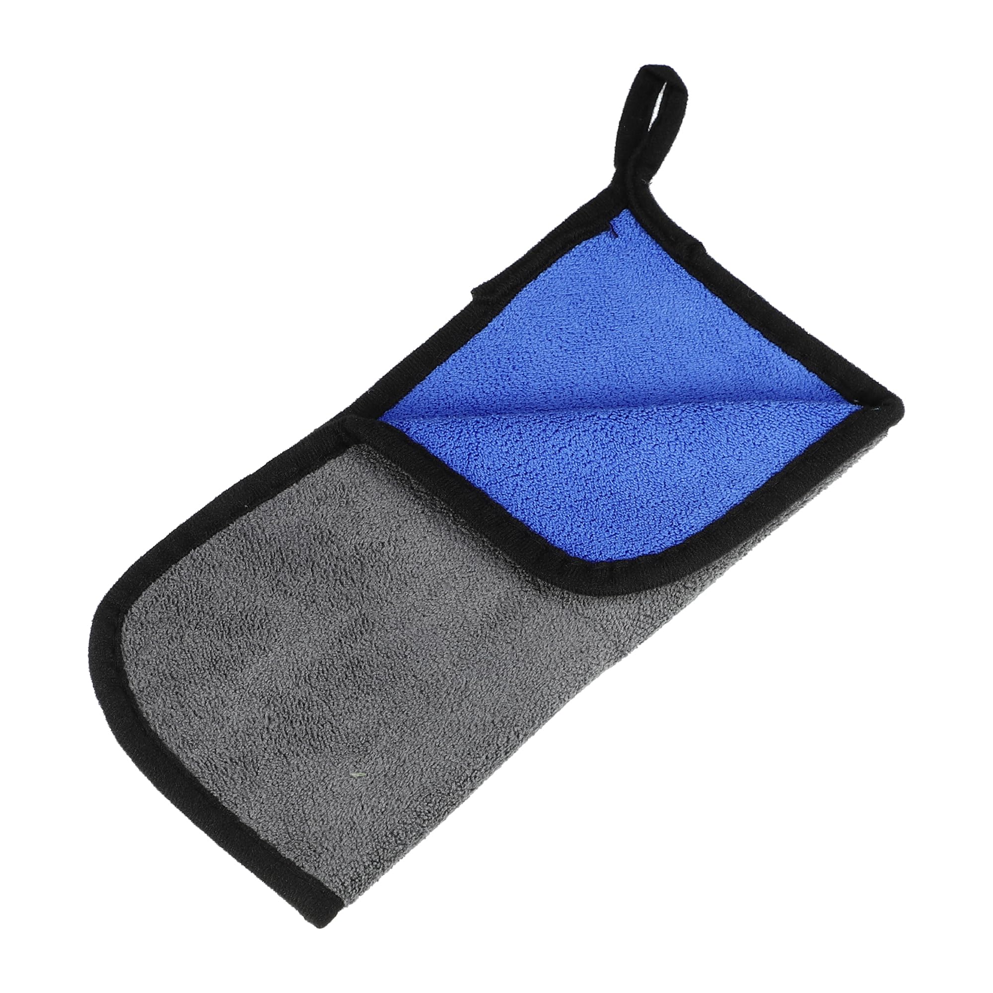 X AUTOHAUX 1pcs Microfibre Car Drying Towel 9.84x9.84 Extra Large Extra Large Car Cleaning Detailing Absorbent Car Drying Clot