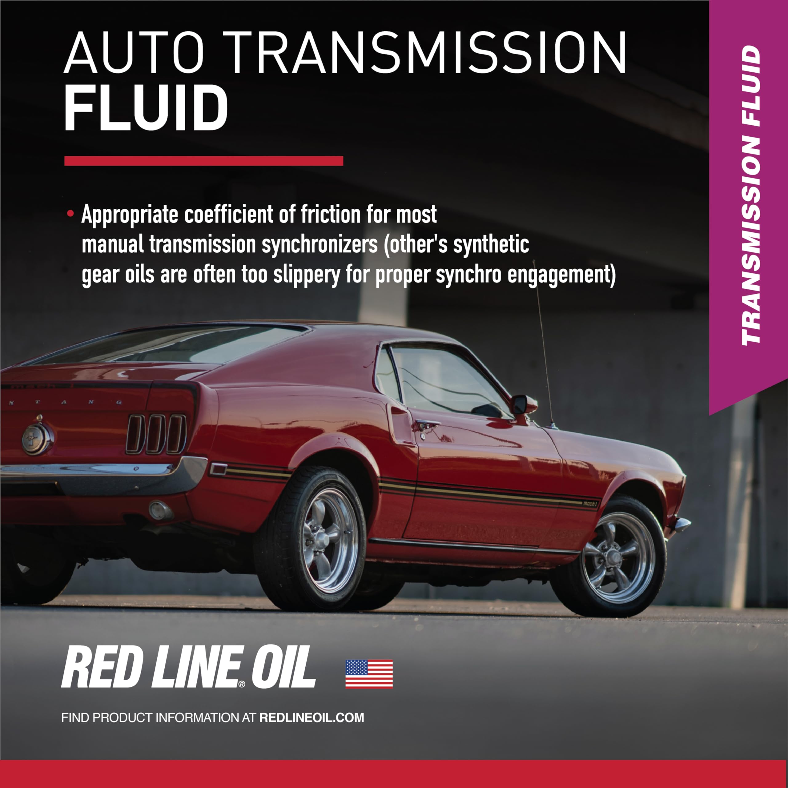 Red Line 30504 D4 Synthetic Automatic Transmission Fluid (Atf) - 1 Quart