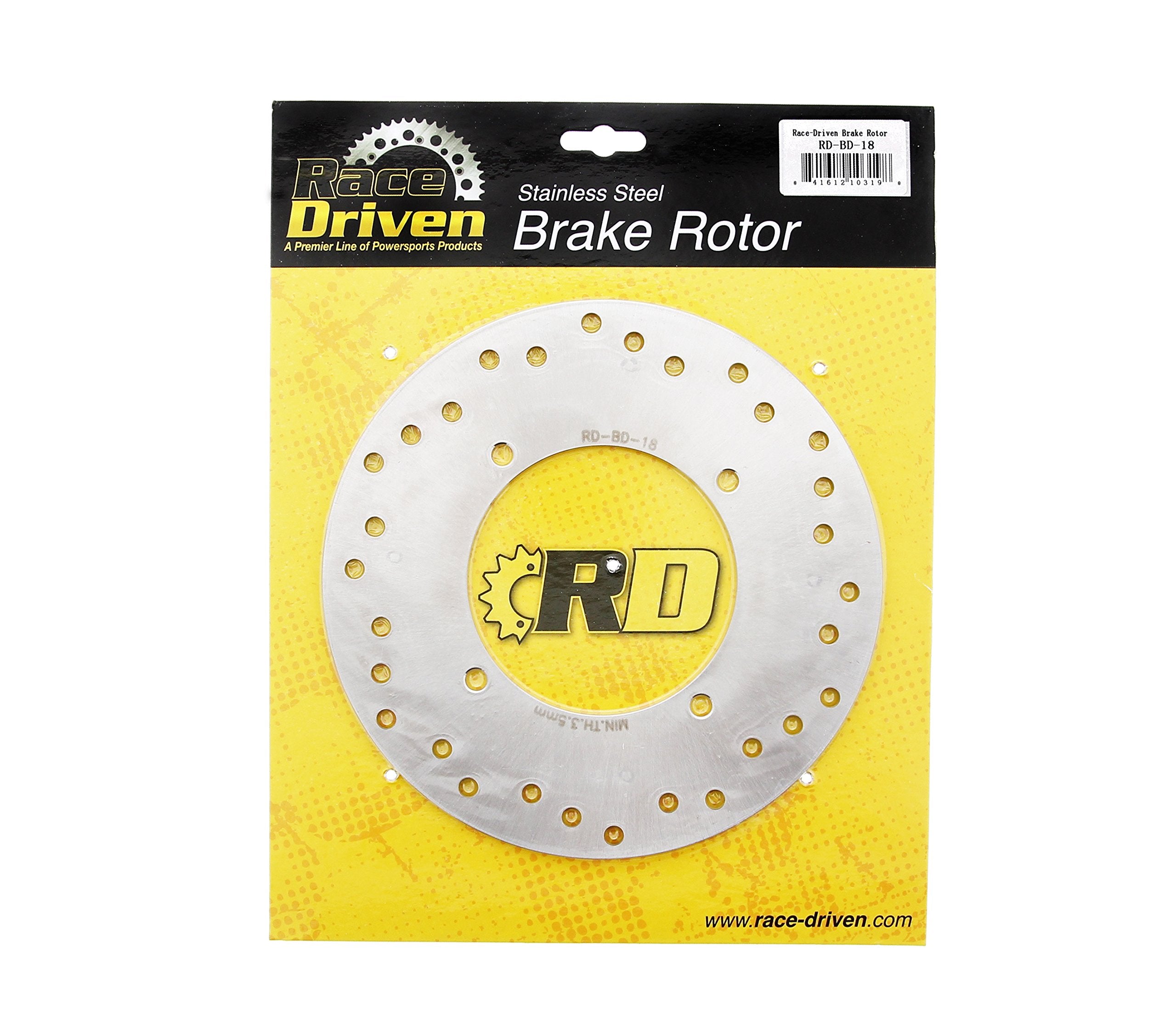 Brake Rotor For Polaris Sportsman 500 H.O. 2003-2006 Rear Disc By Race-Driven