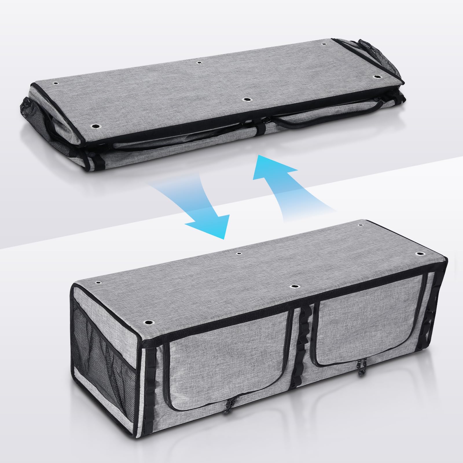 BKICKI RV Overhead Soft-Sided Storage Cabinet 36 For Mercedes-Benz Sprinter, Ford Transit vans