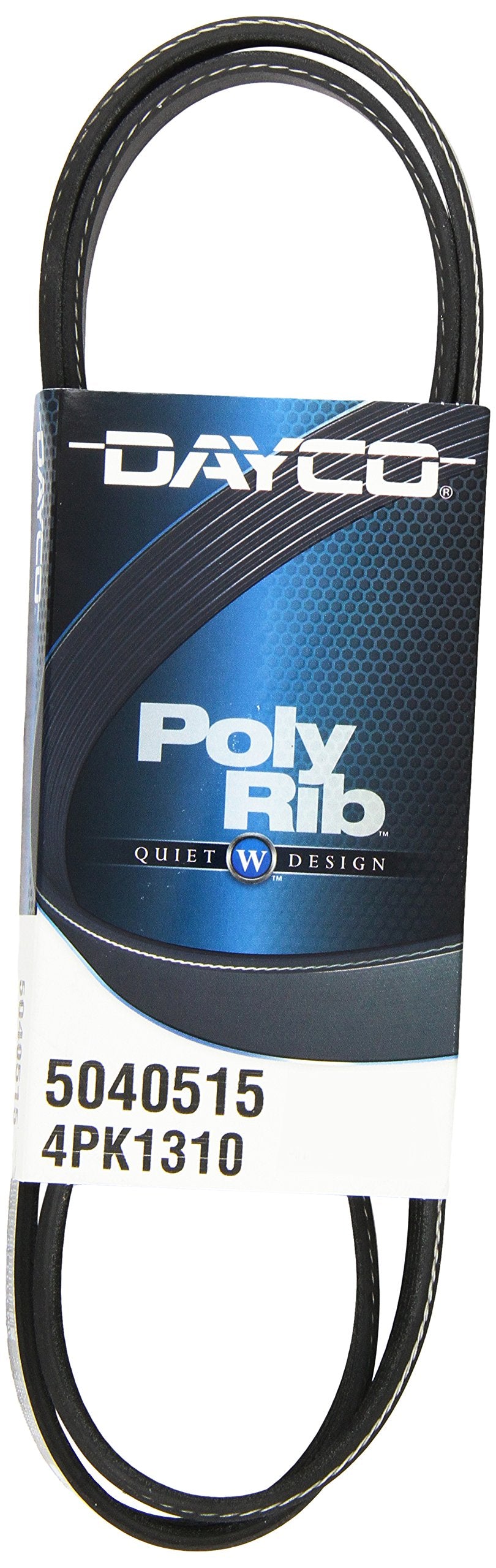 Dayco 5040515 Serpentine Belt , Black