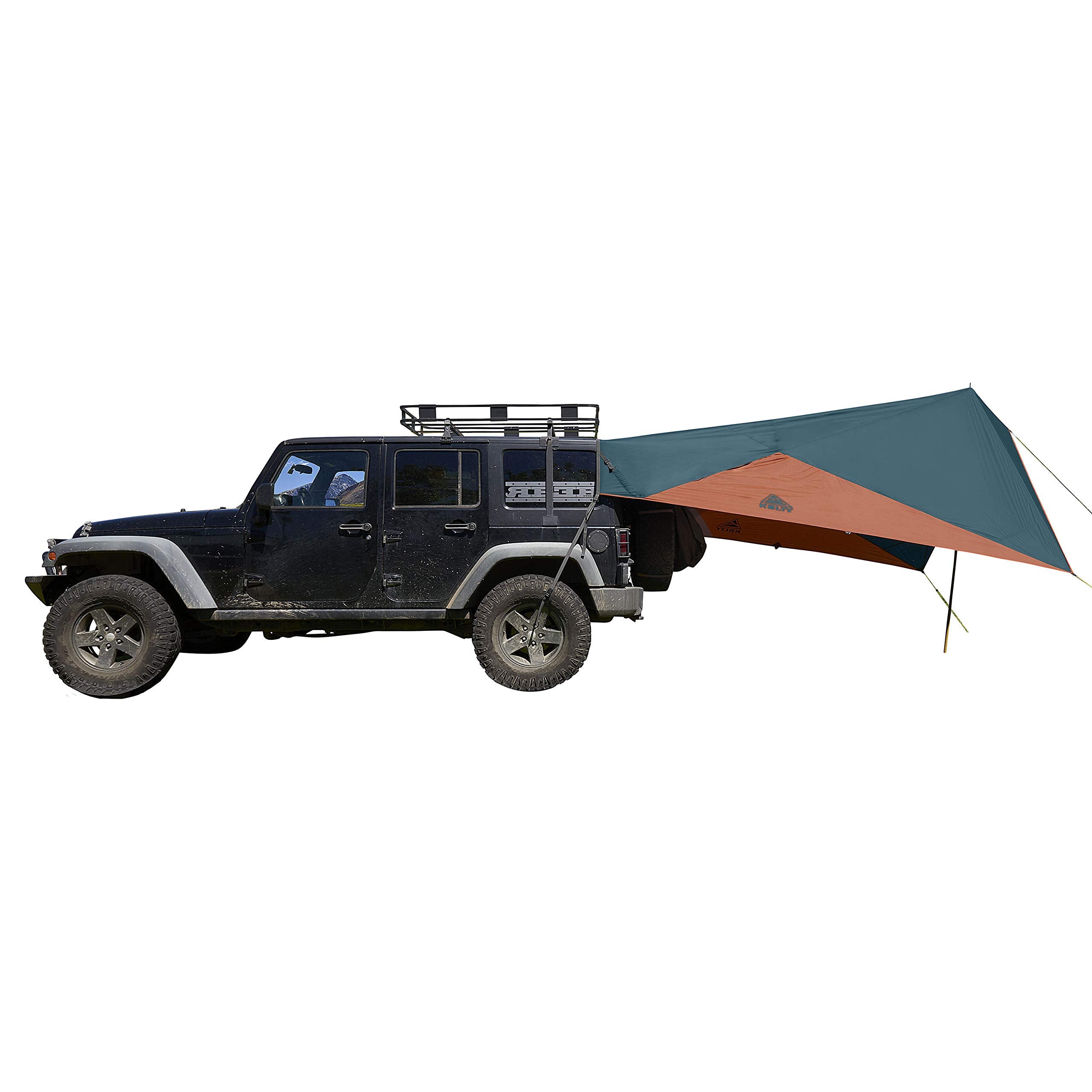 Kelty Waypoint Tarp, Reflecting Pond/Gingerbread, Semi-Universal Vehicle Mounting System, Enhanced Protection from The Elements,