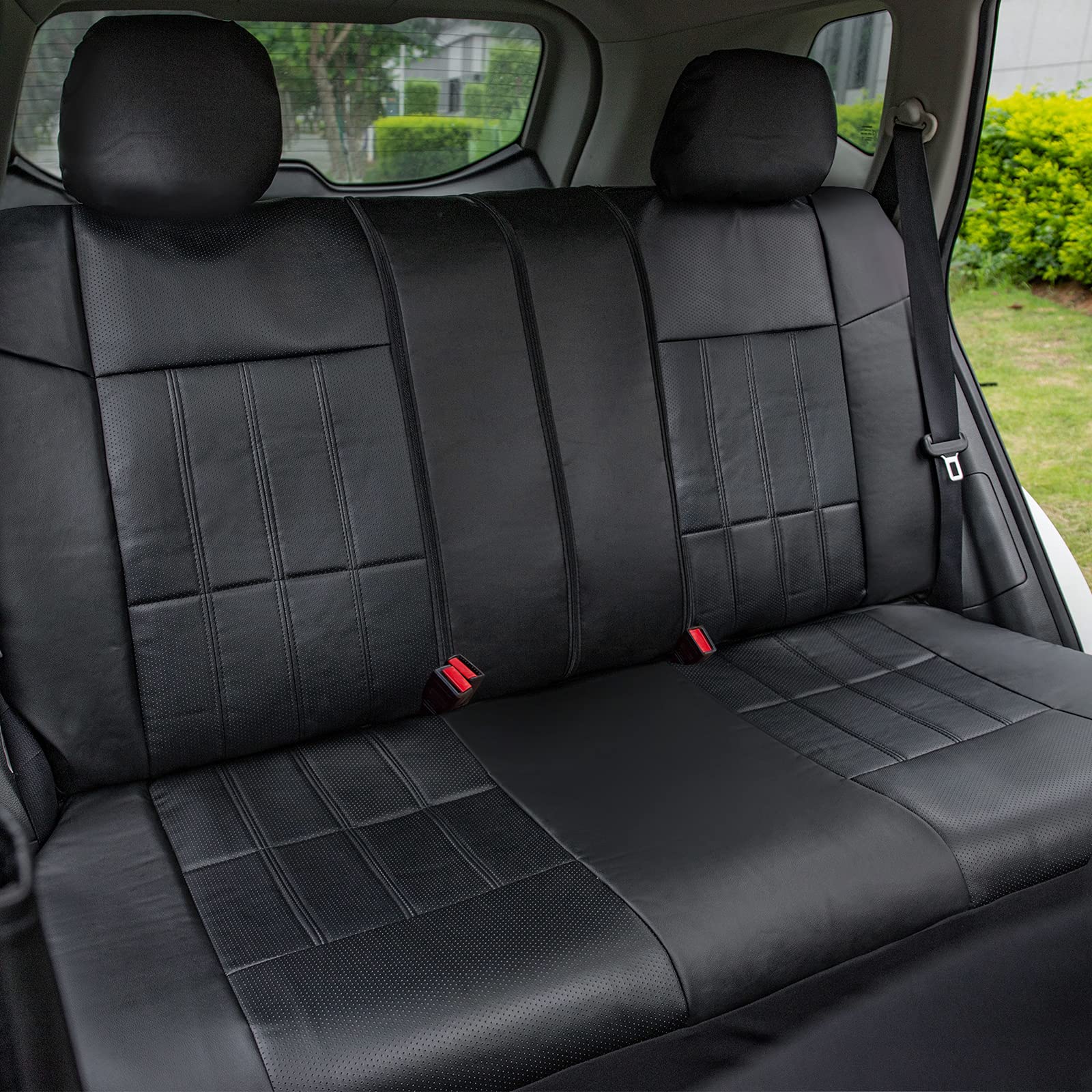 Leader Accessories General Low Back Seat Cover Combo Pack Black