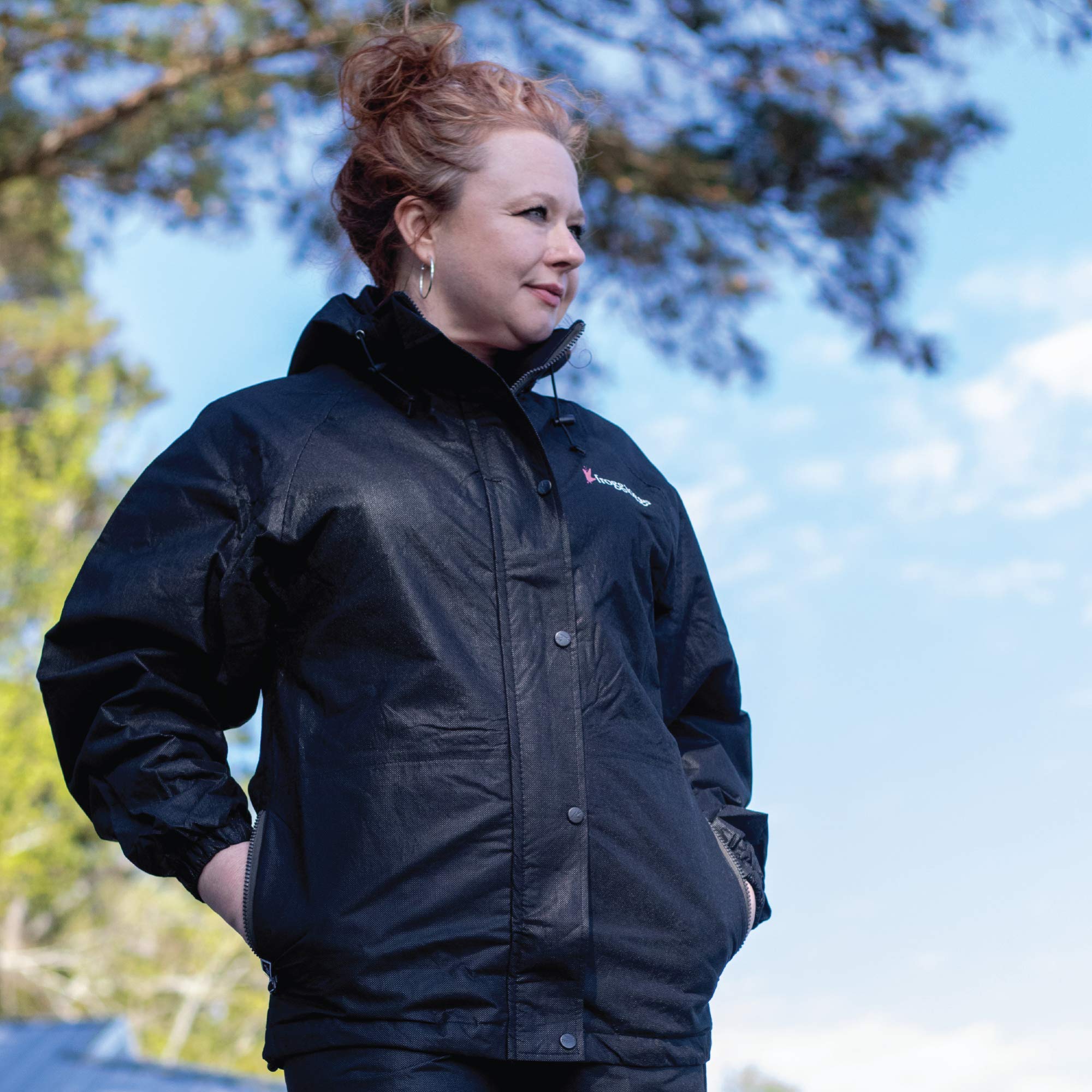 Frogg Toggs Women'S Standard Classic Pro Action Waterproof Rain Jacket, Black, Xx-Lagre