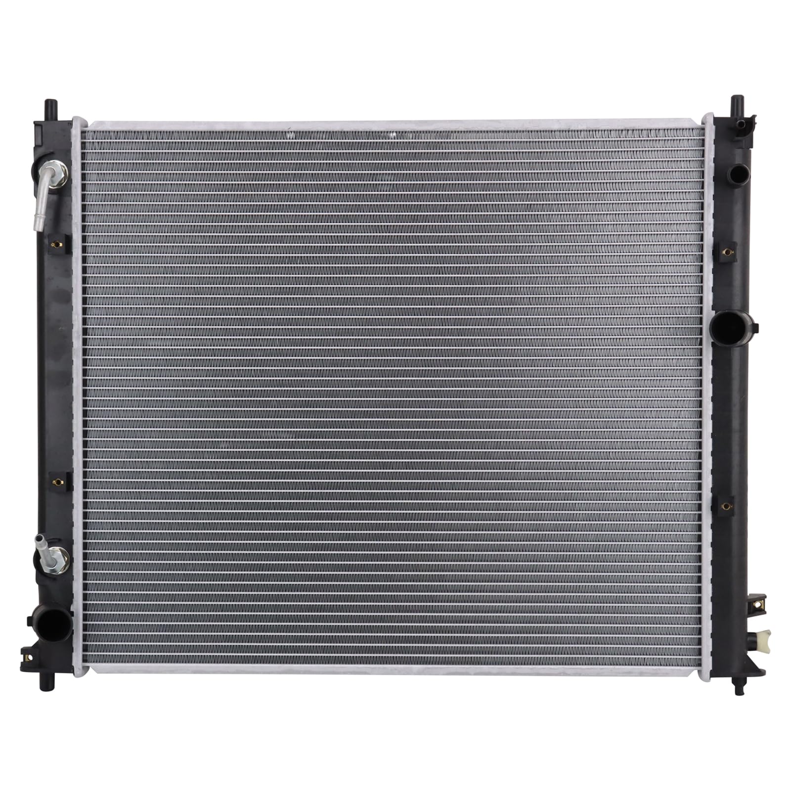 Trq Radiator Assembly Aluminum Core Compatible With 07-09 Cadillac Srx Cu13115