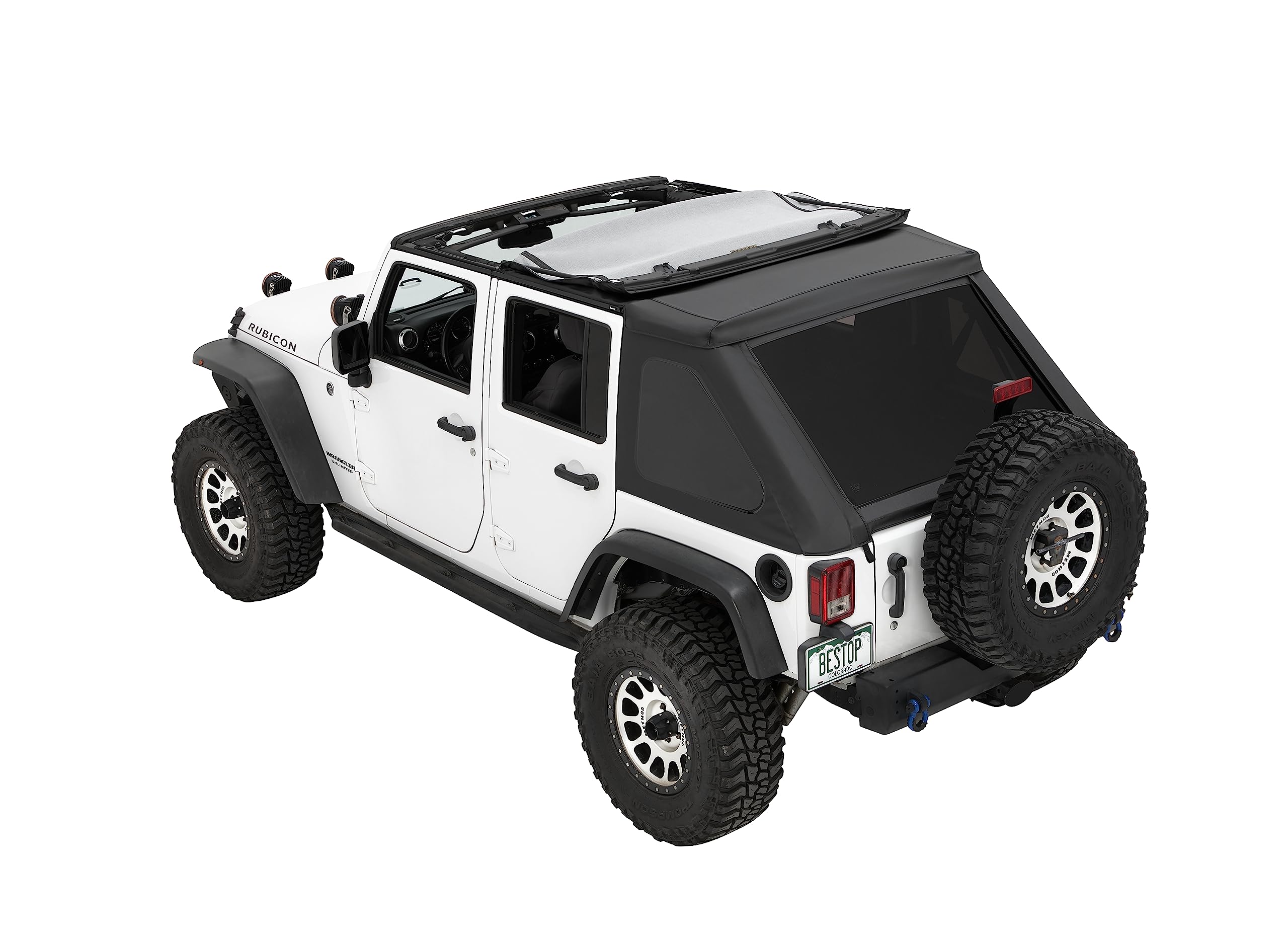 Bestop ?5682535 The Ascent - '07-18 Wrangler Jk 4-Door (Black Diamond)