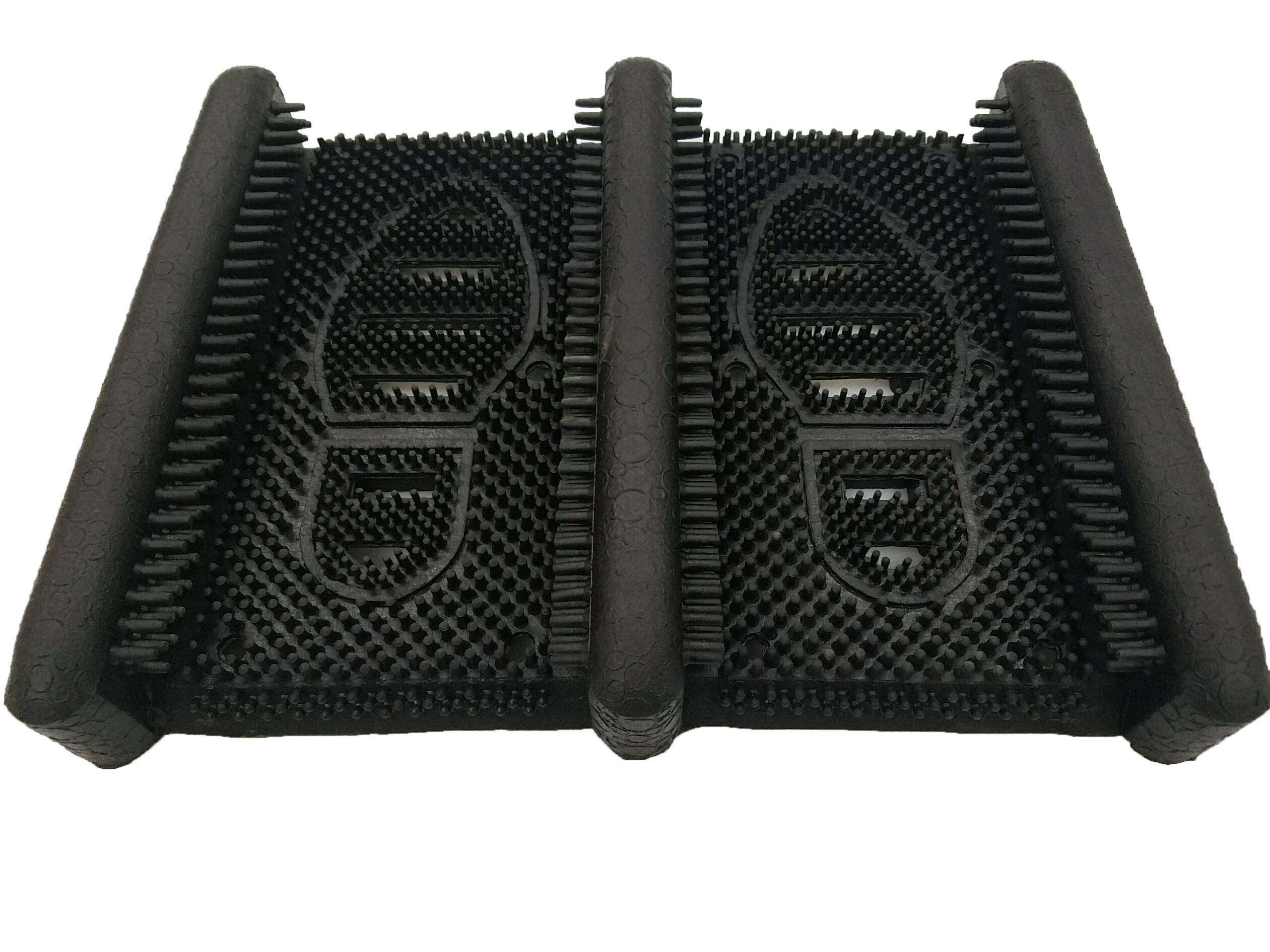 Notrax 352S1215Bl 352 Boot Scraper For Home Or Office, 12''X15'' Black