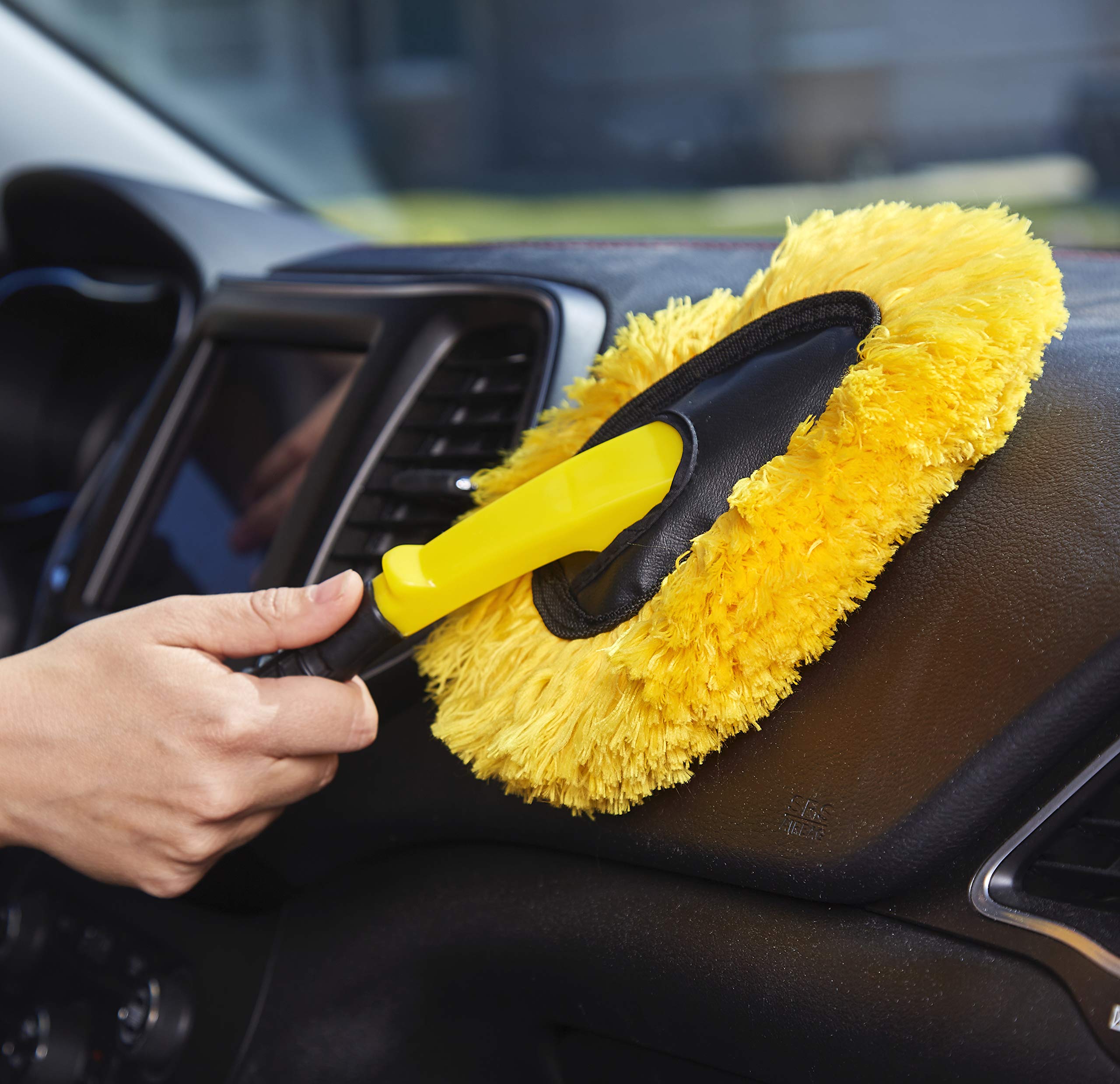 Armor All Interior Car Cleaning Kit, Interior Detailer Spray with Microfiber Towels and Microfiber Duster, 16 Fl Oz (3 Piece Kit