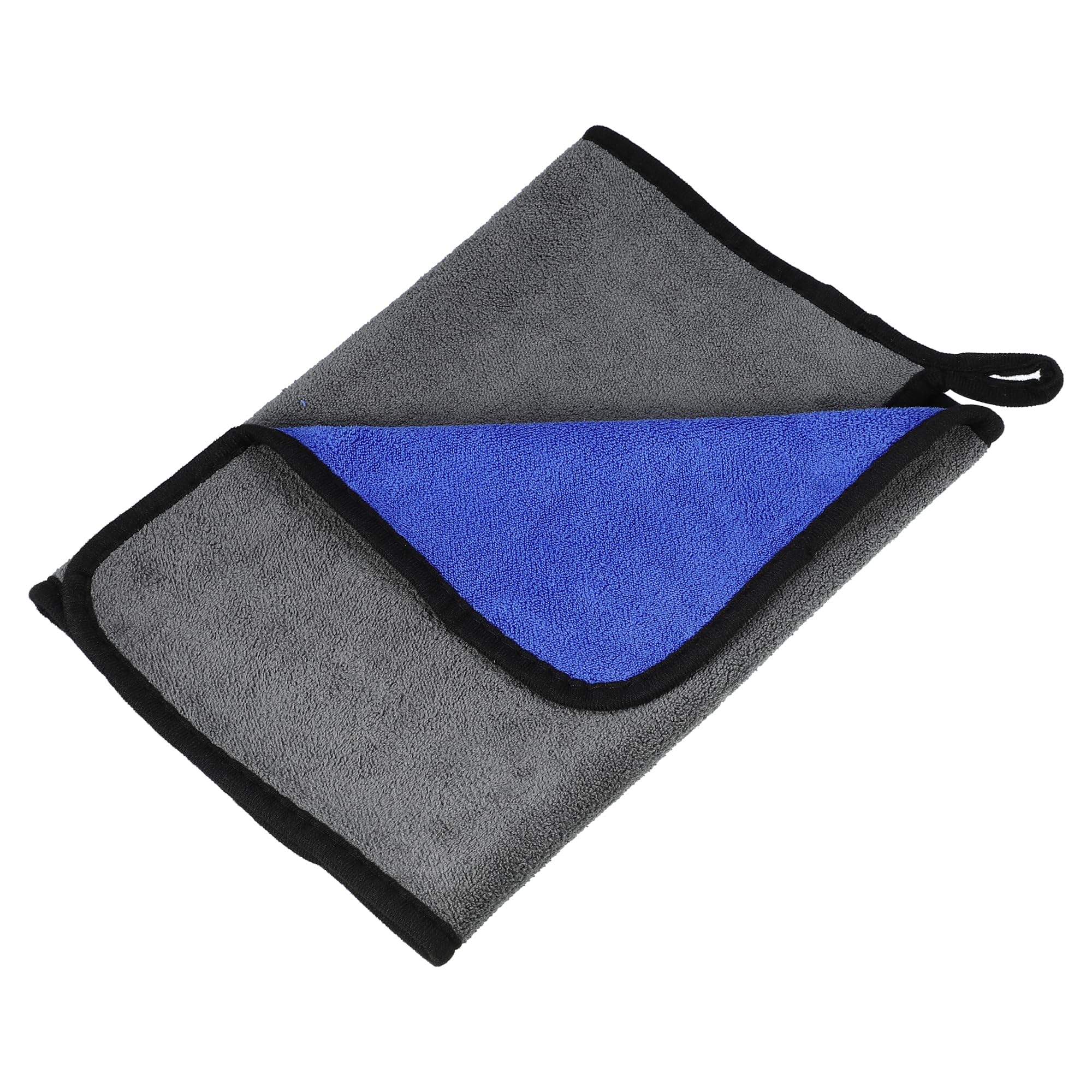 X AUTOHAUX 1pcs Microfibre Car Drying Towel 11.81x23.62 Extra Large Car Cleaning Detailing Absorbent Car Drying Cloth Window C