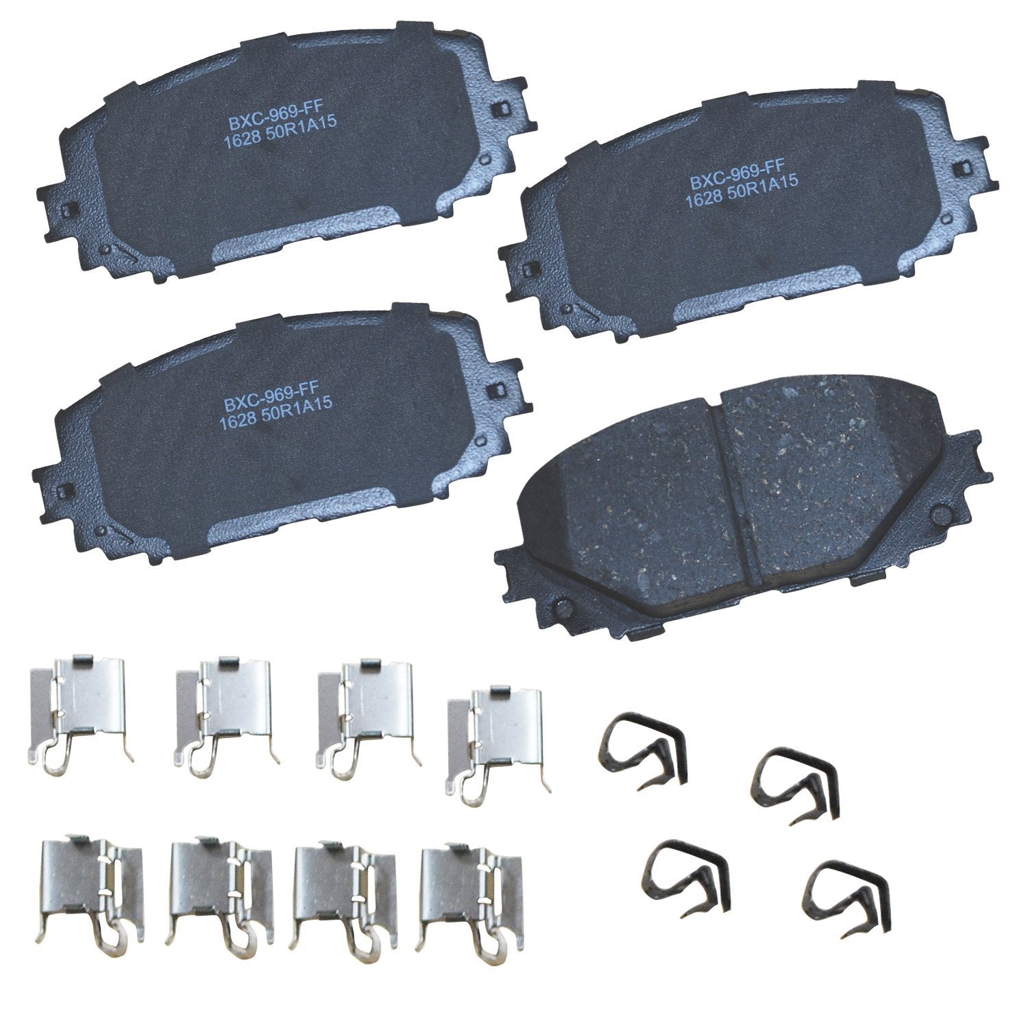 Bendix Premium Sbc1628 Ceramic Front Brake Pads For Toyota Yaris 2019-2012