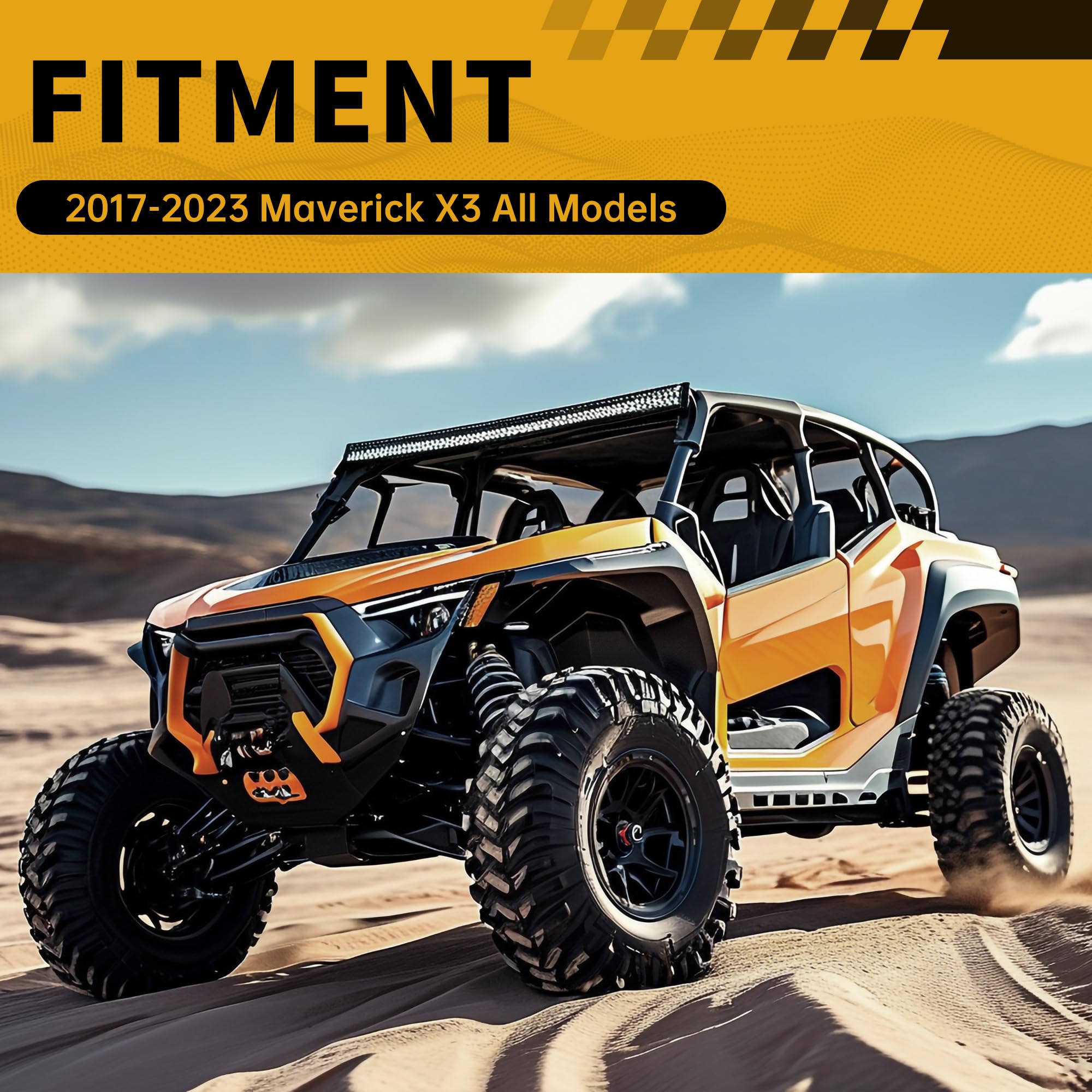 ECOTRIC Clutch Cover Belt Guard Protector Compatible with 2017-2023 Can am Maverick X3 All Models Inner Cluth Housing Liner Aluminum