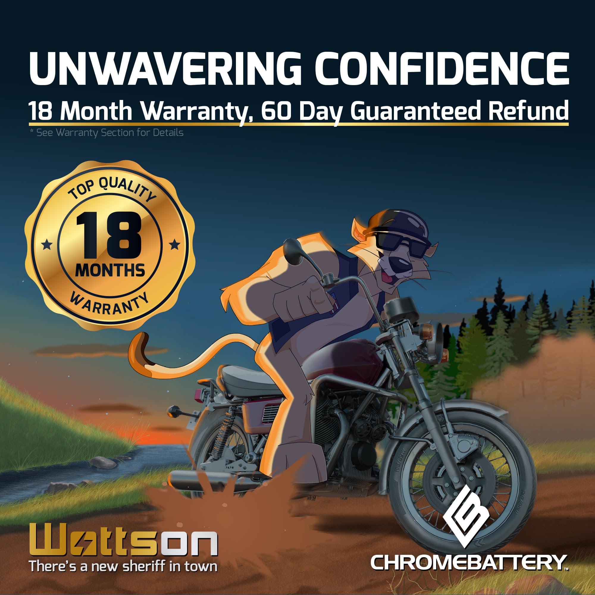 Cb Chromebattery Yt12B-Bs High Performance - Maintenance Free - Sealed Agm Motorcycle Battery